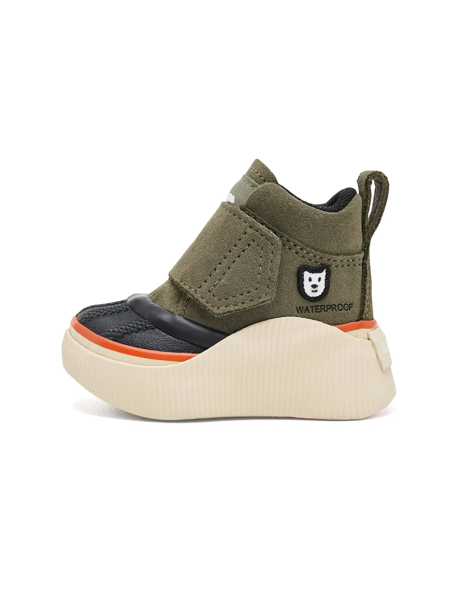 Водонепроницаемые ботинки Out N About IV Strap Waterproof (для малышей) Sorel Kids — изображение 4 из 4, зеленый/глубокий