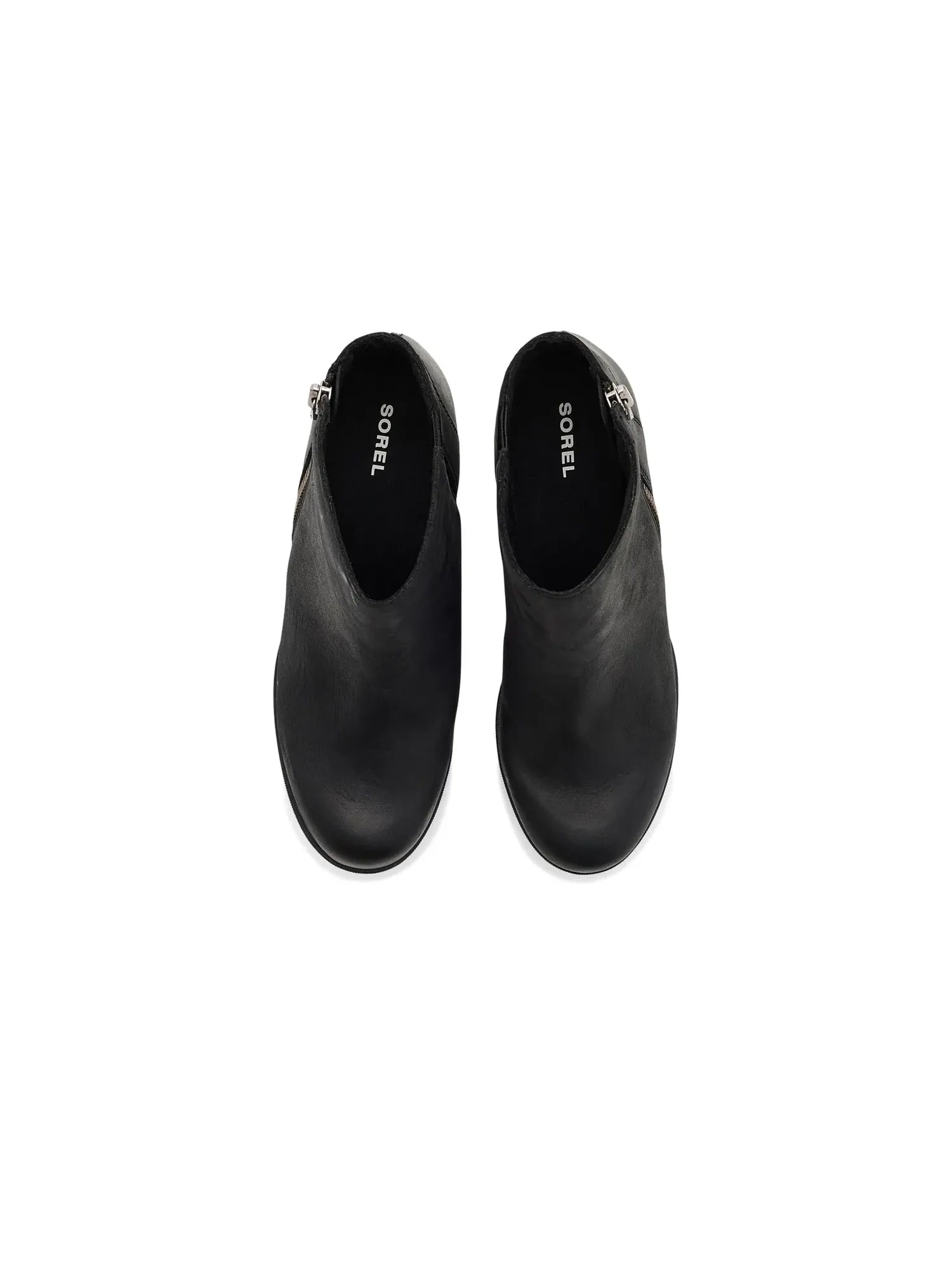 Ботинки Joan Rhapsody Zip Wedge Sorel — изображение 2 из 4, черный/черный