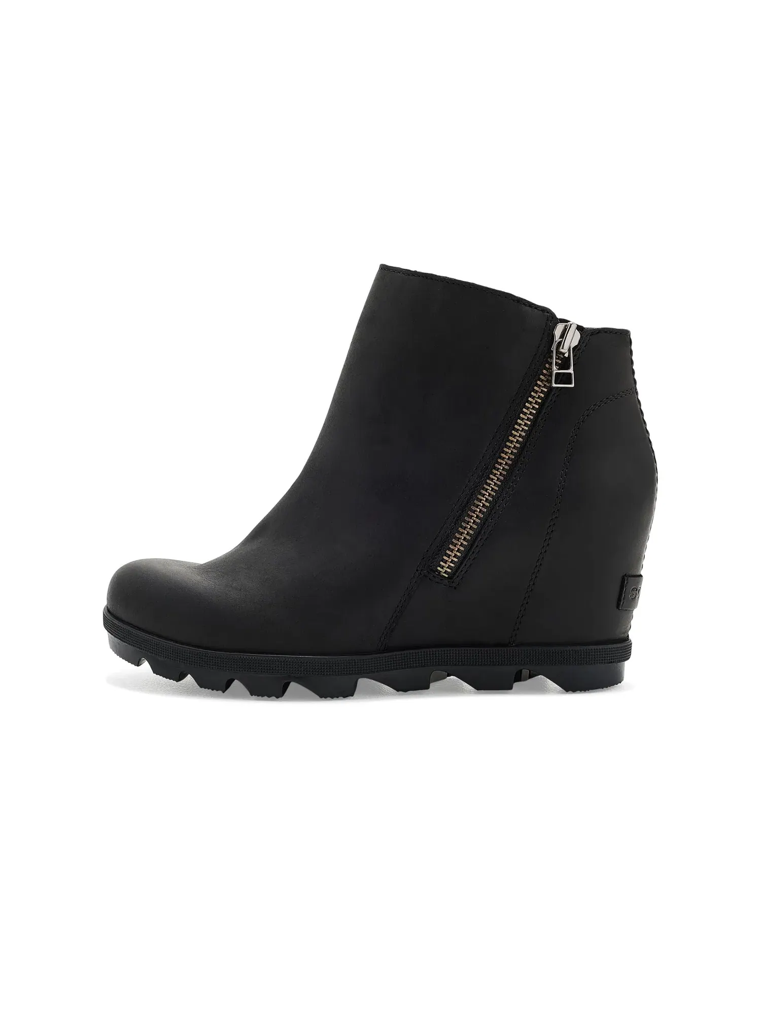 Ботинки Joan Rhapsody Zip Wedge Sorel — изображение 4 из 4, черный/черный