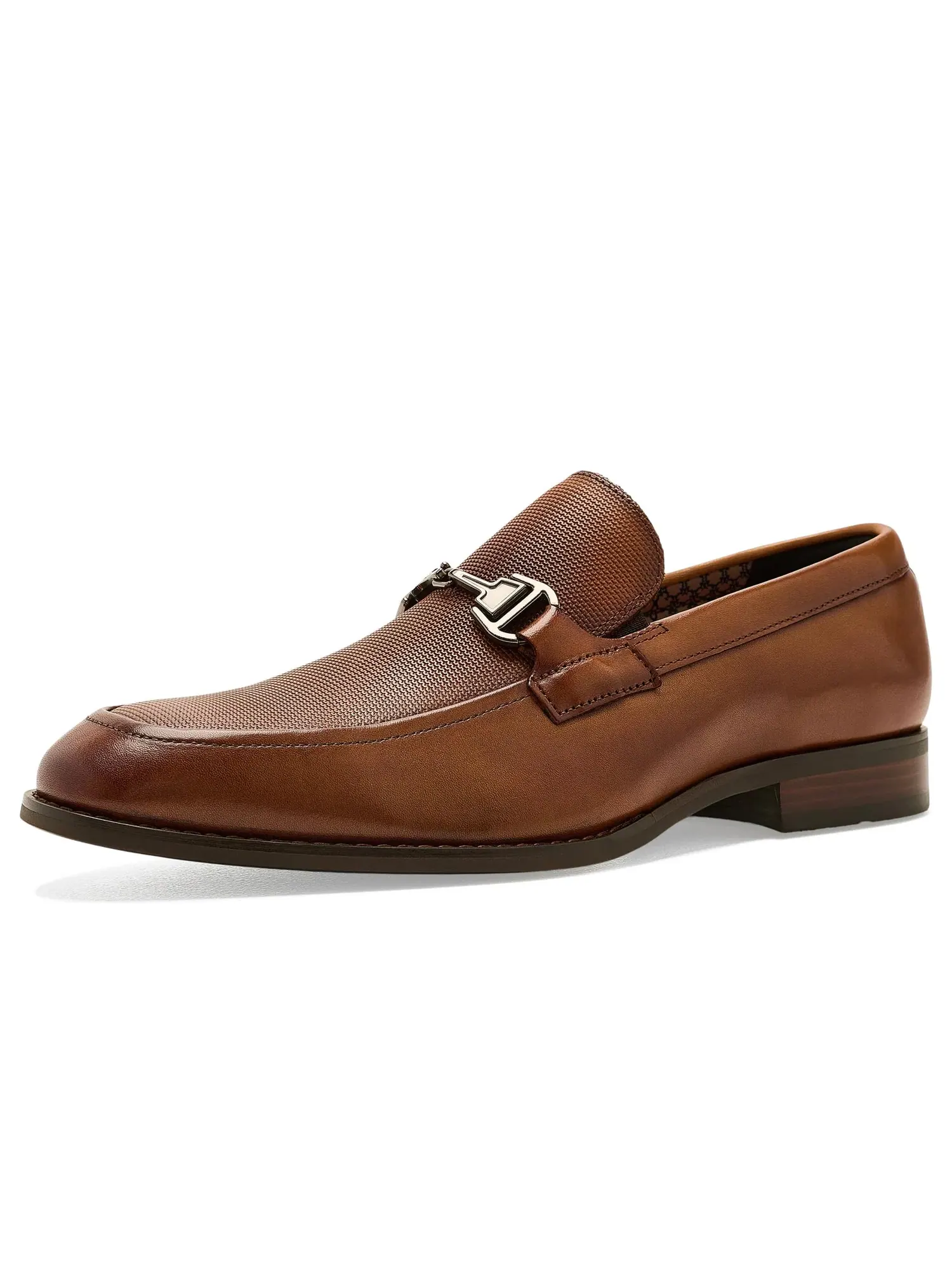 Лоферы Lawton Metal Bit Penny Slip-On Stacy Adams — изображение 1 из 4, коричневый