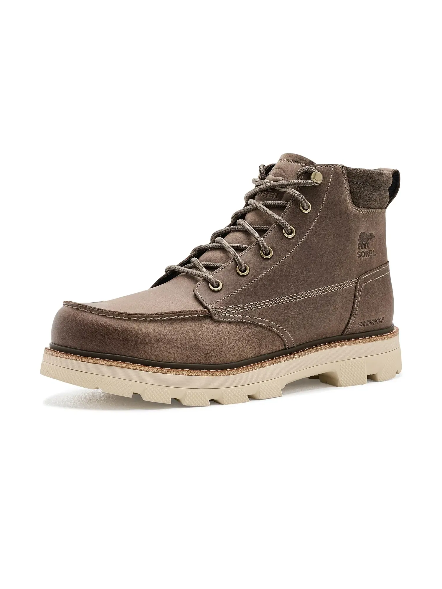 Водонепроницаемые ботинки Lark-47 Moc Toe Waterproof Sorel — изображение 1 из 4, песочный