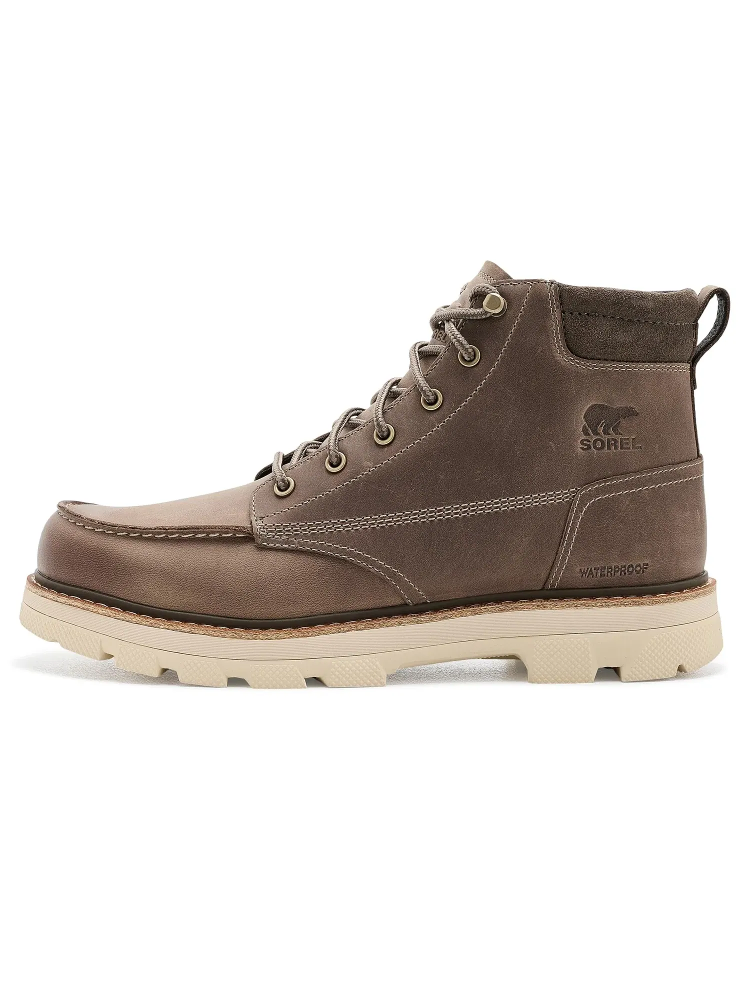 Водонепроницаемые ботинки Lark-47 Moc Toe Waterproof Sorel — изображение 4 из 4, песочный