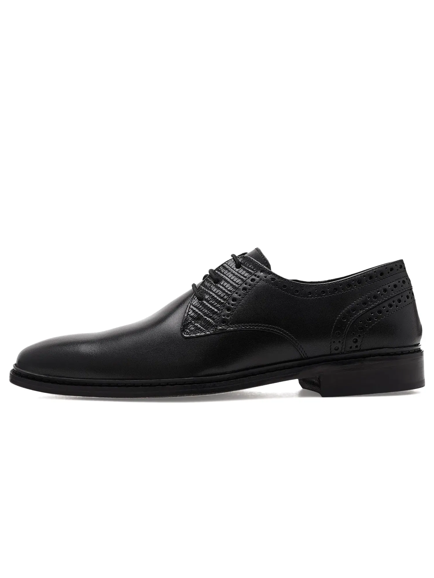 Оксфорды с гладким носком Giorgetti Plain Toe Oxford Stacy Adams — изображение 4 из 4, черный