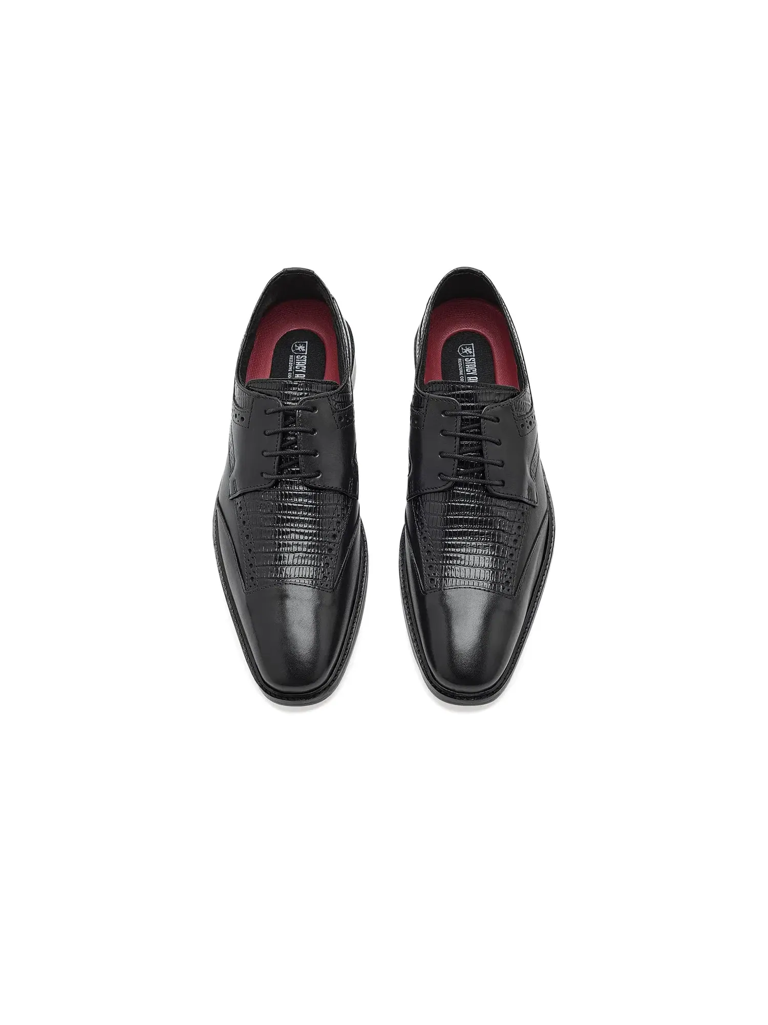Оксфорды с измененным закрытым носком Gambetta Modified Cap Toe Oxford Stacy Adams — изображение 2 из 4, черный
