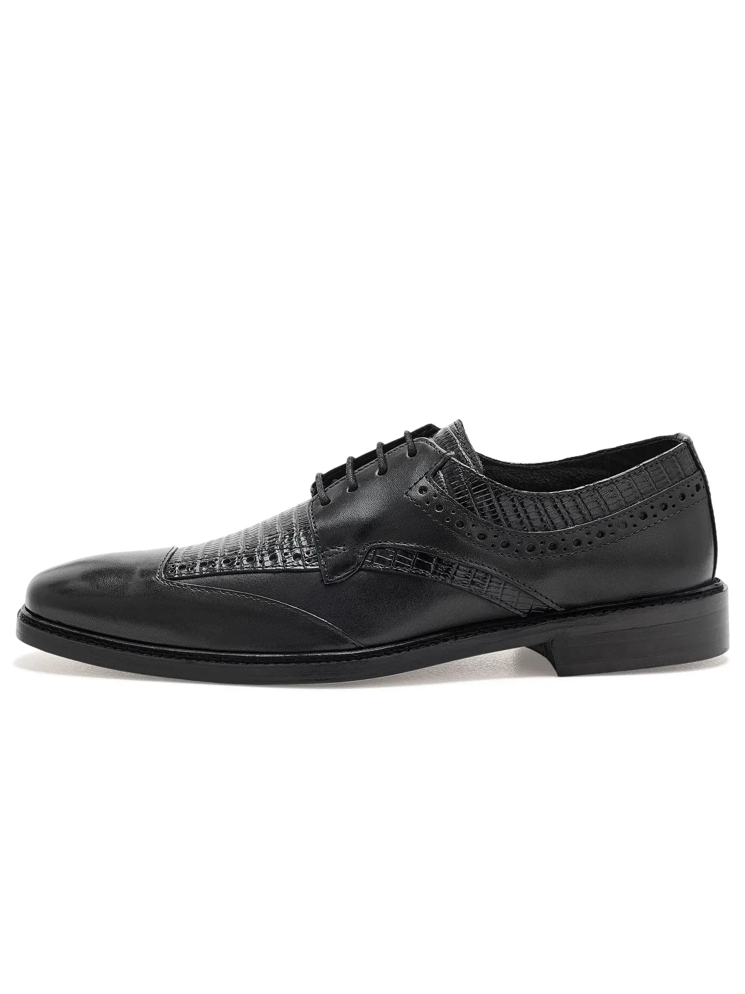 Оксфорды с измененным закрытым носком Gambetta Modified Cap Toe Oxford Stacy Adams — изображение 4 из 4, черный