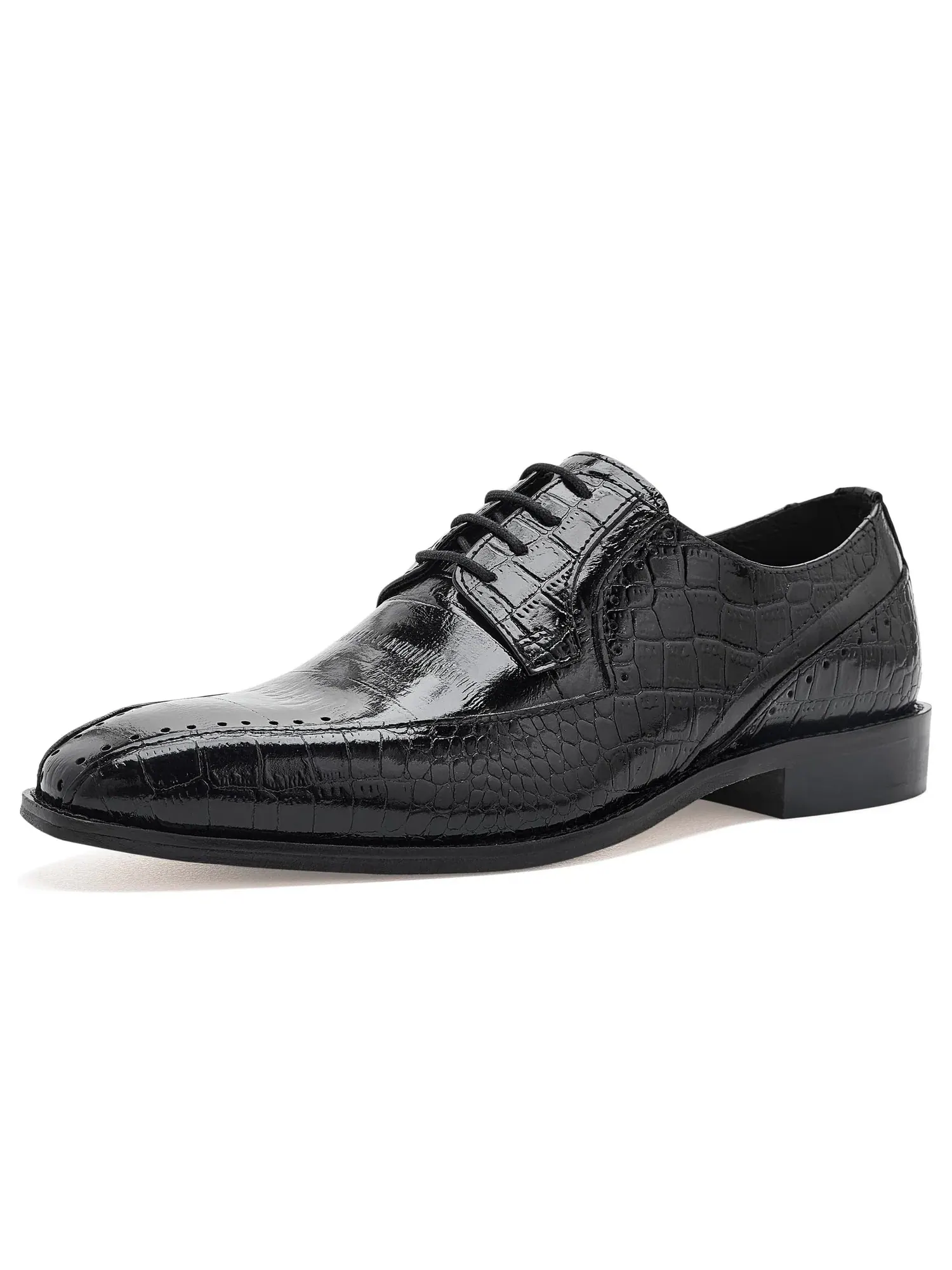 Оксфорды с носком «байк» Talamanco Bike Toe Oxford Stacy Adams — изображение 1 из 4, черный