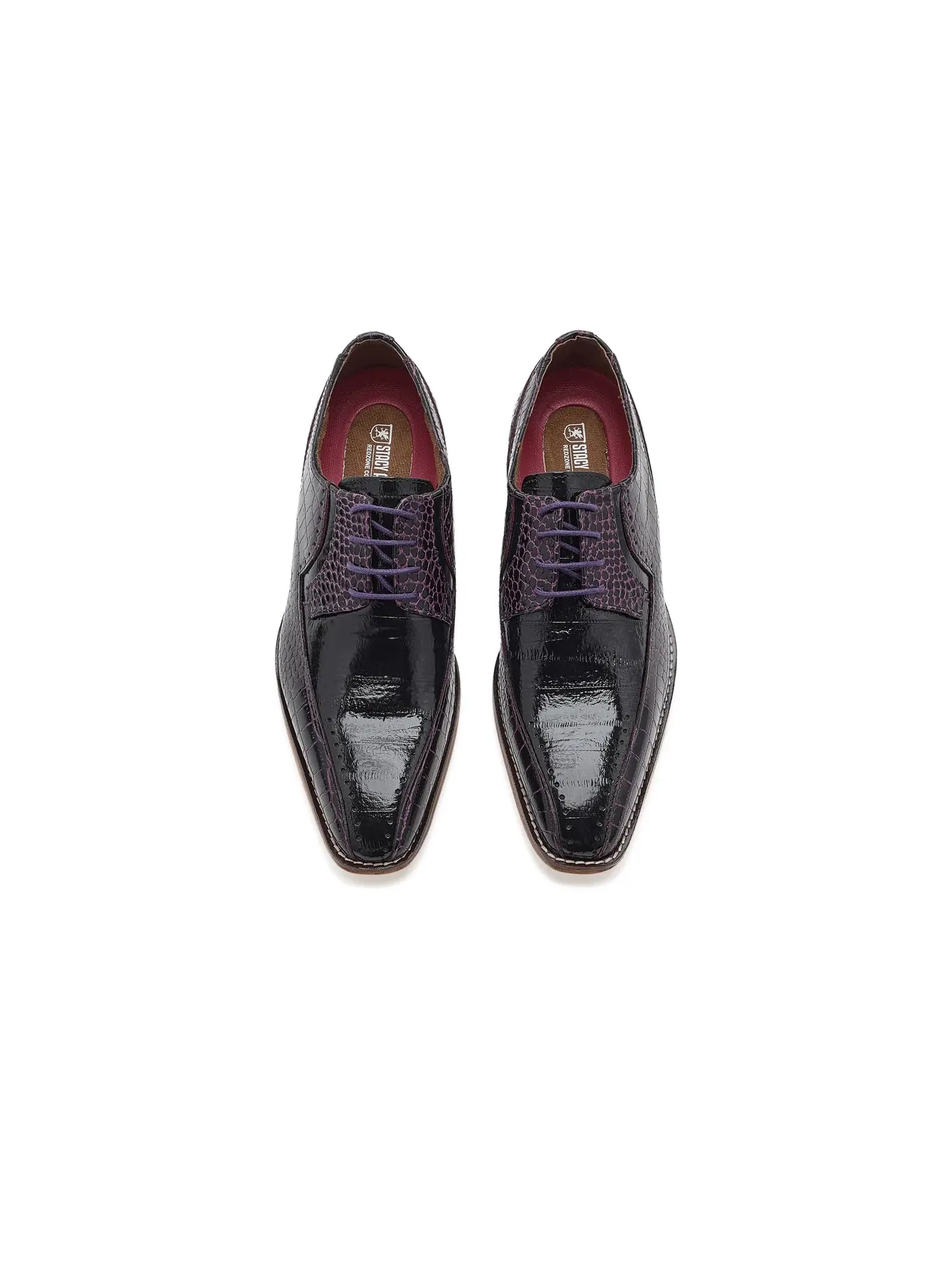 Оксфорды с носком «байк» Talamanco Bike Toe Oxford Stacy Adams — изображение 2 из 4, мульти