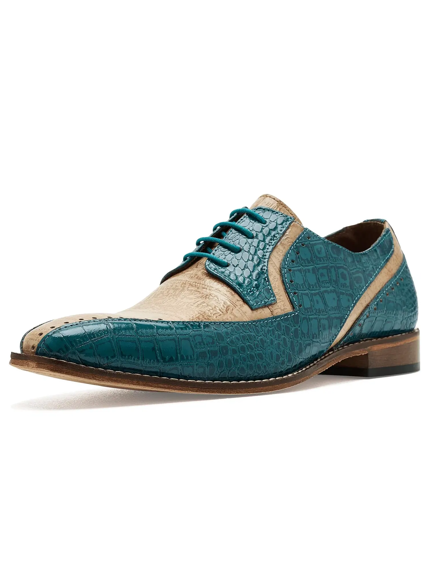 Оксфорды с носком «байк» Talamanco Bike Toe Oxford Stacy Adams — изображение 1 из 4, мульти