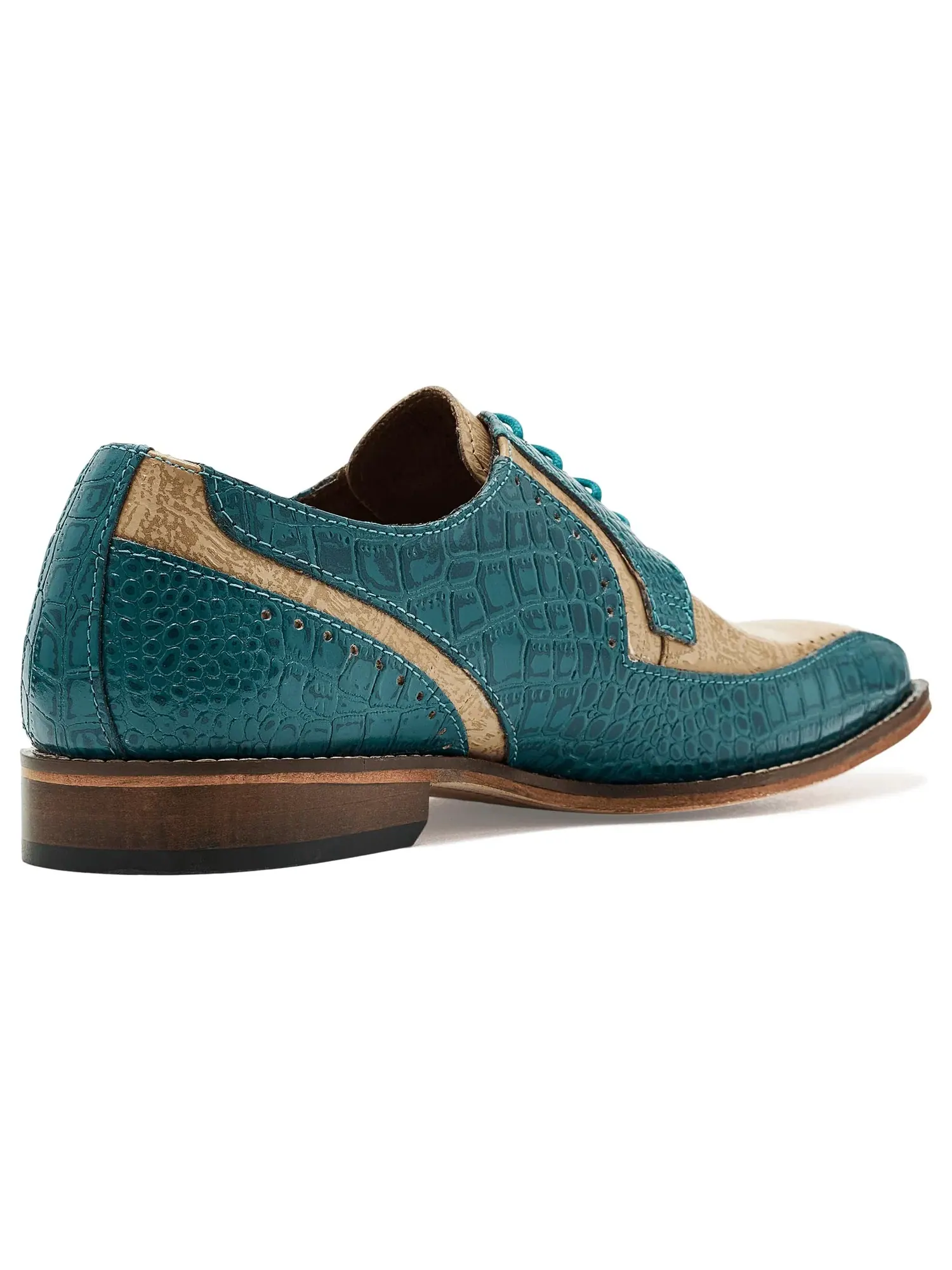 Оксфорды с носком «байк» Talamanco Bike Toe Oxford Stacy Adams — изображение 3 из 4, мульти