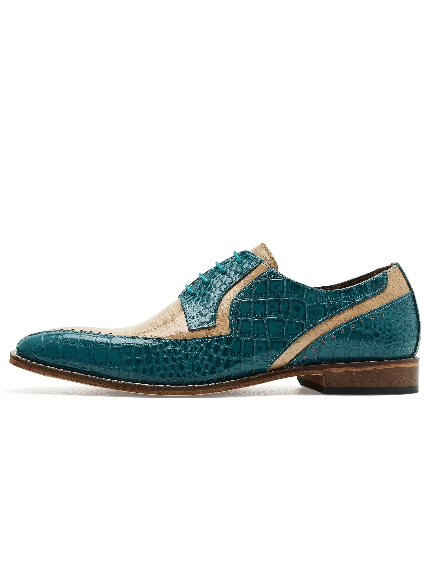 Оксфорды с носком «байк» Talamanco Bike Toe Oxford Stacy Adams — изображение 4 из 4, мульти