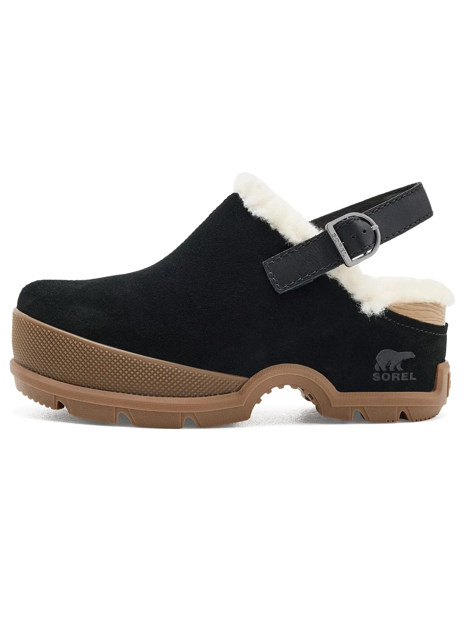 Сабо Roam'N Clog Cozy Sorel — изображение 4 из 4, черный