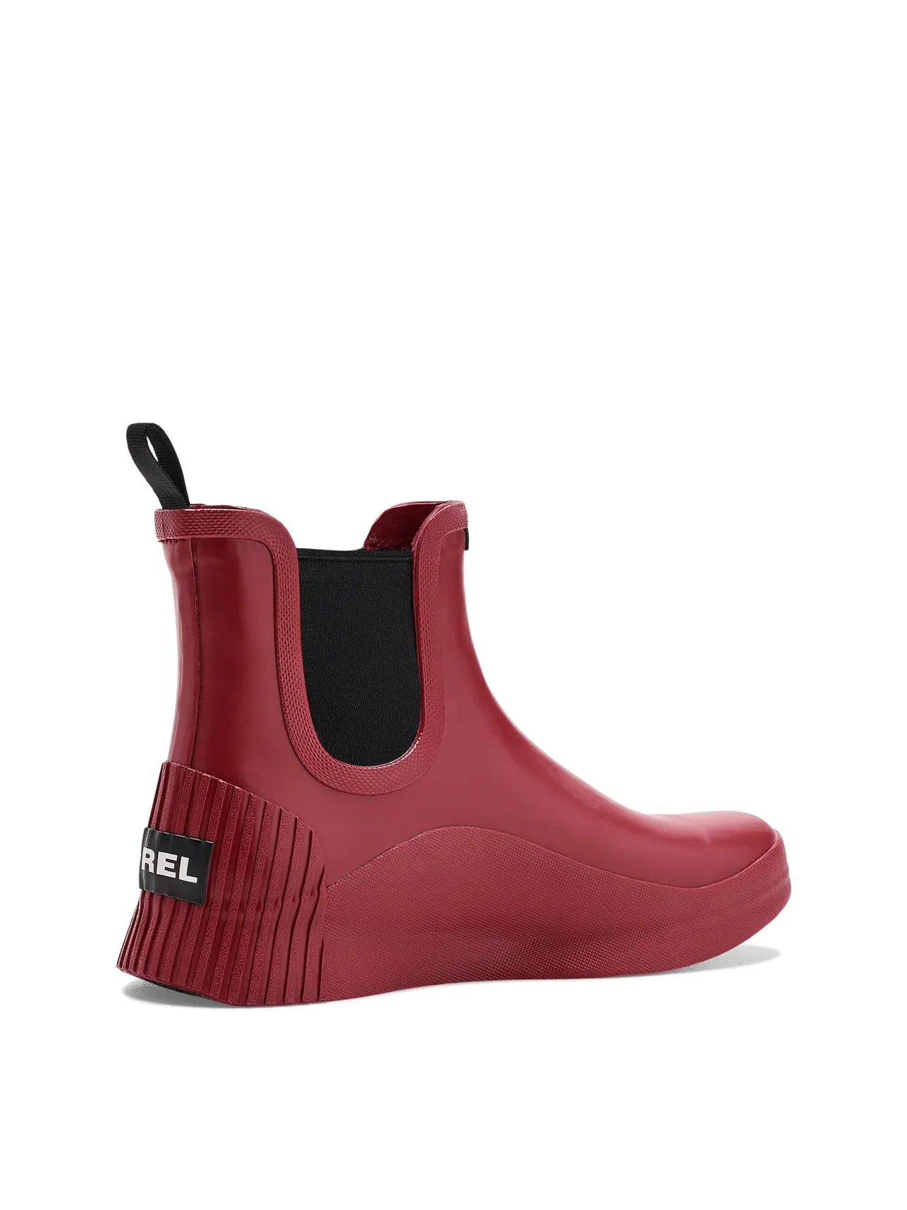 Водонепроницаемые ботинки Out N About IV Chelsea Rain Waterproof Sorel — изображение 3 из 4, красный/черный