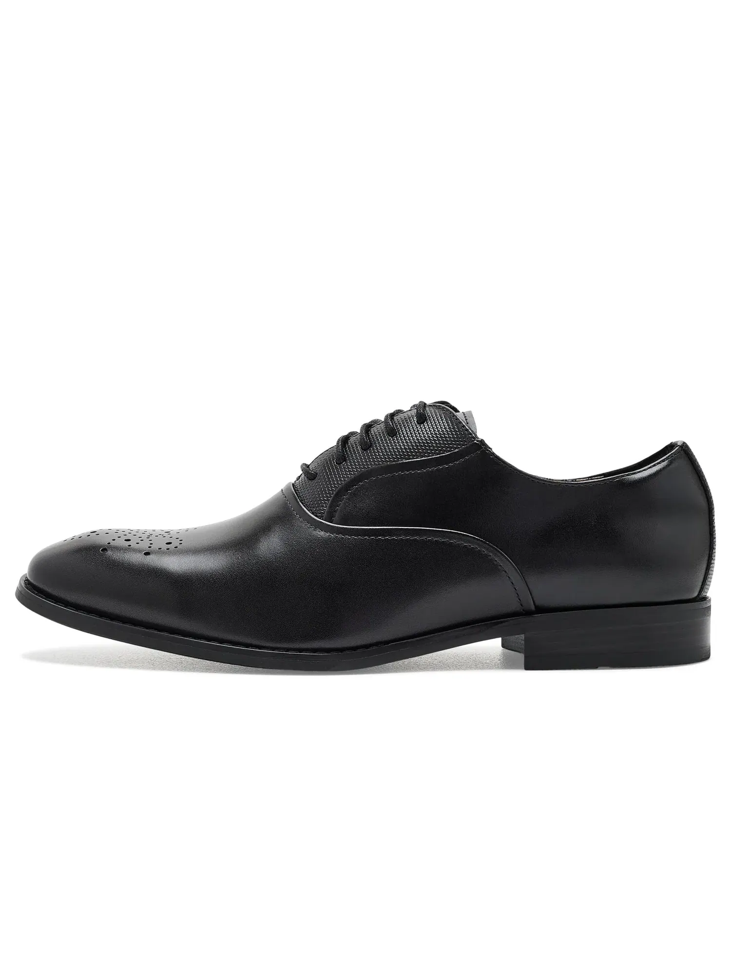 Оксфорды с гладким носком Langford Plain Toe Oxford Stacy Adams — изображение 4 из 4, черный