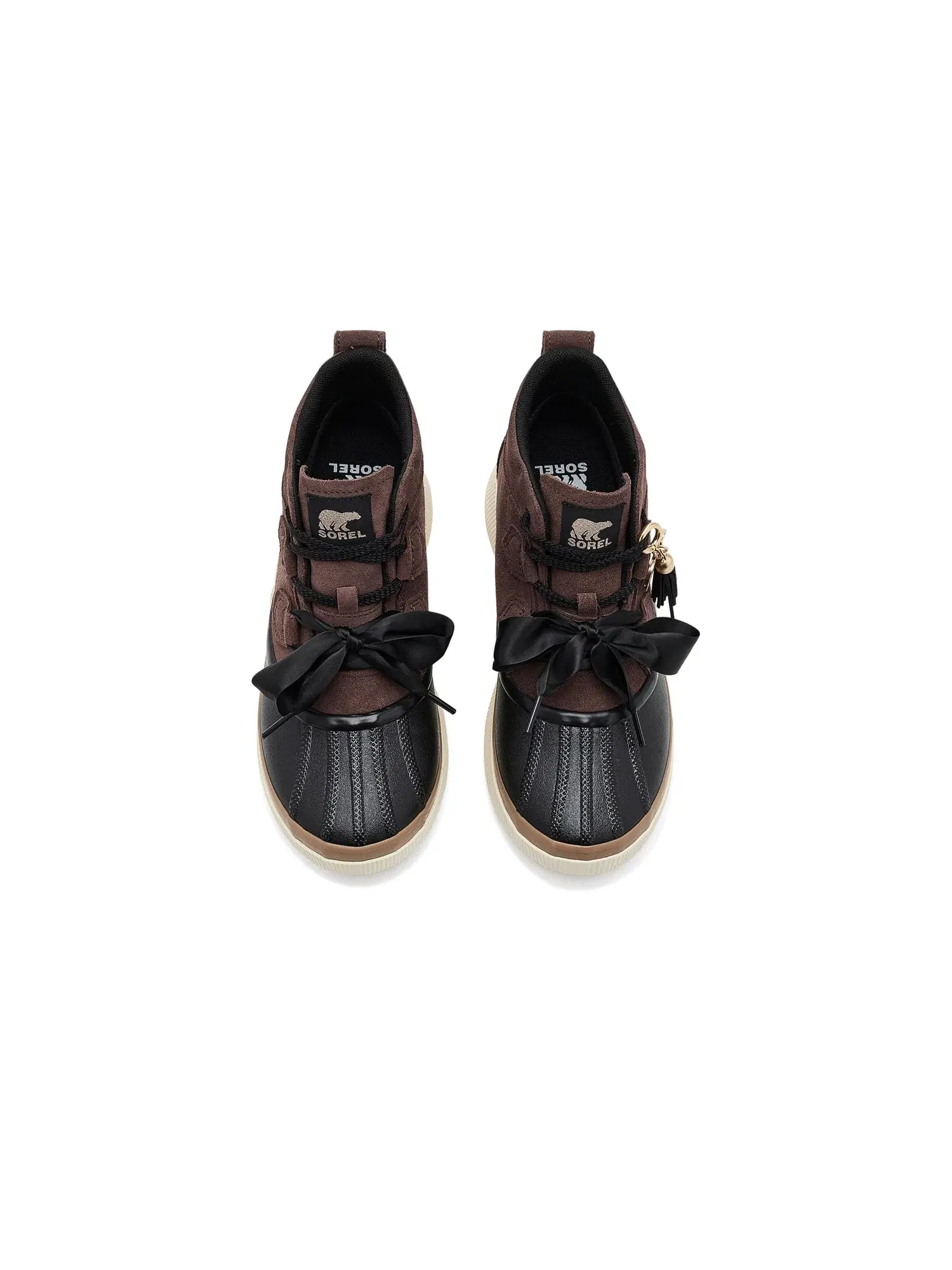 Водонепроницаемые ботинки Out N About IV Classic Charm WP Sorel — изображение 2 из 4, коричневый
