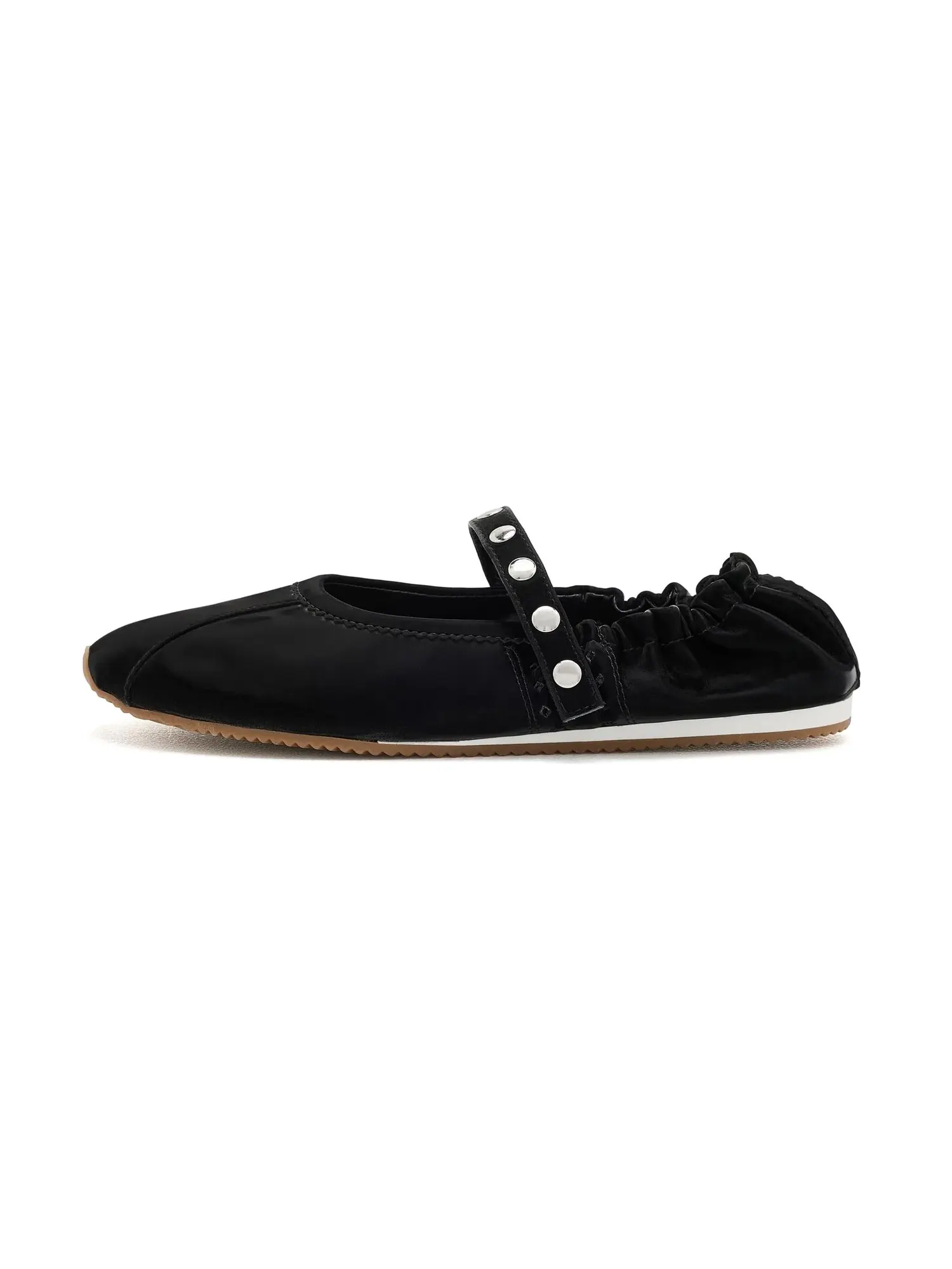 Балетки Anaya (для маленьких и больших детей) Steve Madden Kids — изображение 4 из 4, черный