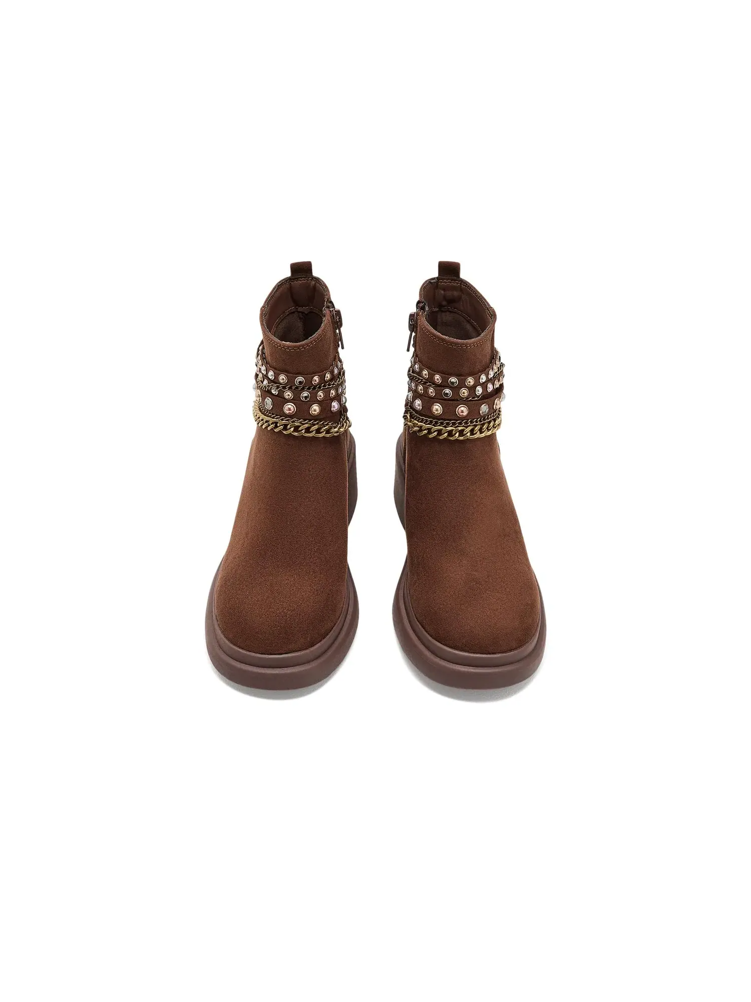 Ботинки Whimsy (для маленьких и больших детей) Steve Madden Kids — изображение 2 из 4, коричневый