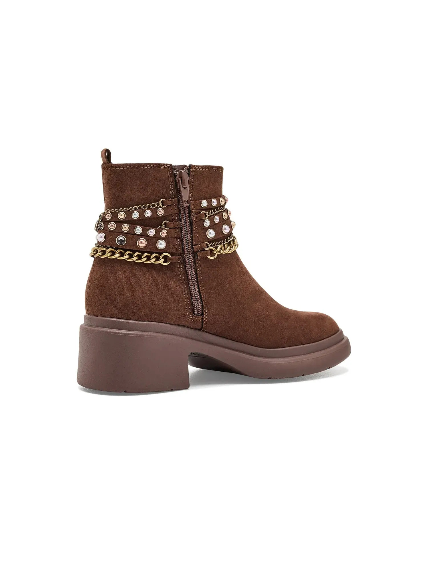 Ботинки Whimsy (для маленьких и больших детей) Steve Madden Kids — изображение 3 из 4, коричневый