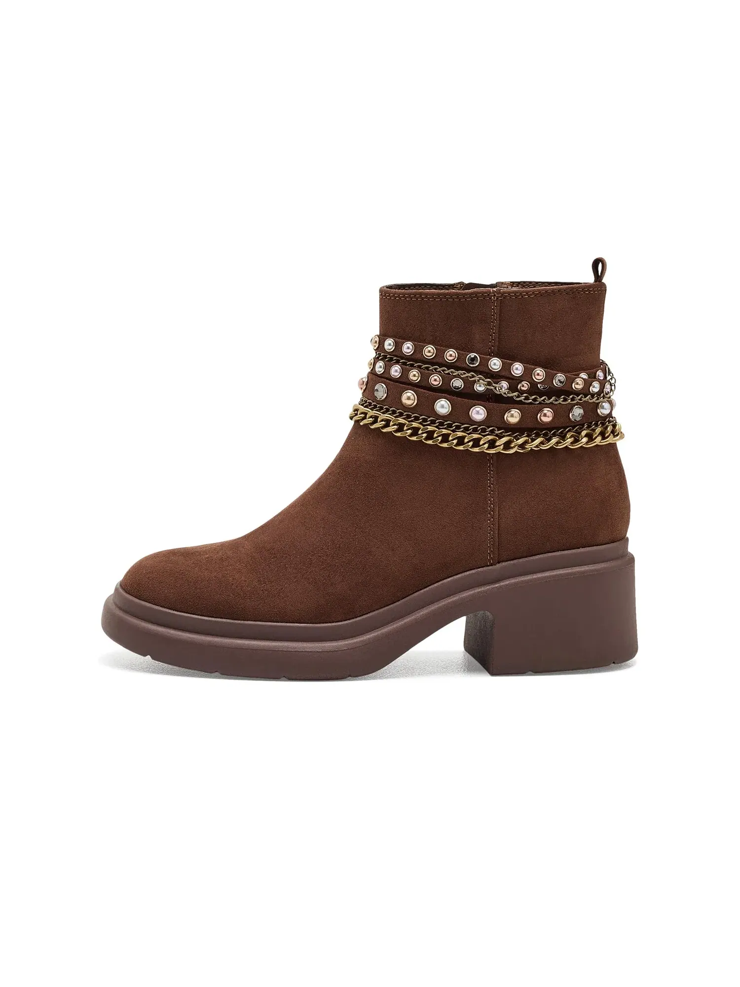Ботинки Whimsy (для маленьких и больших детей) Steve Madden Kids — изображение 4 из 4, коричневый