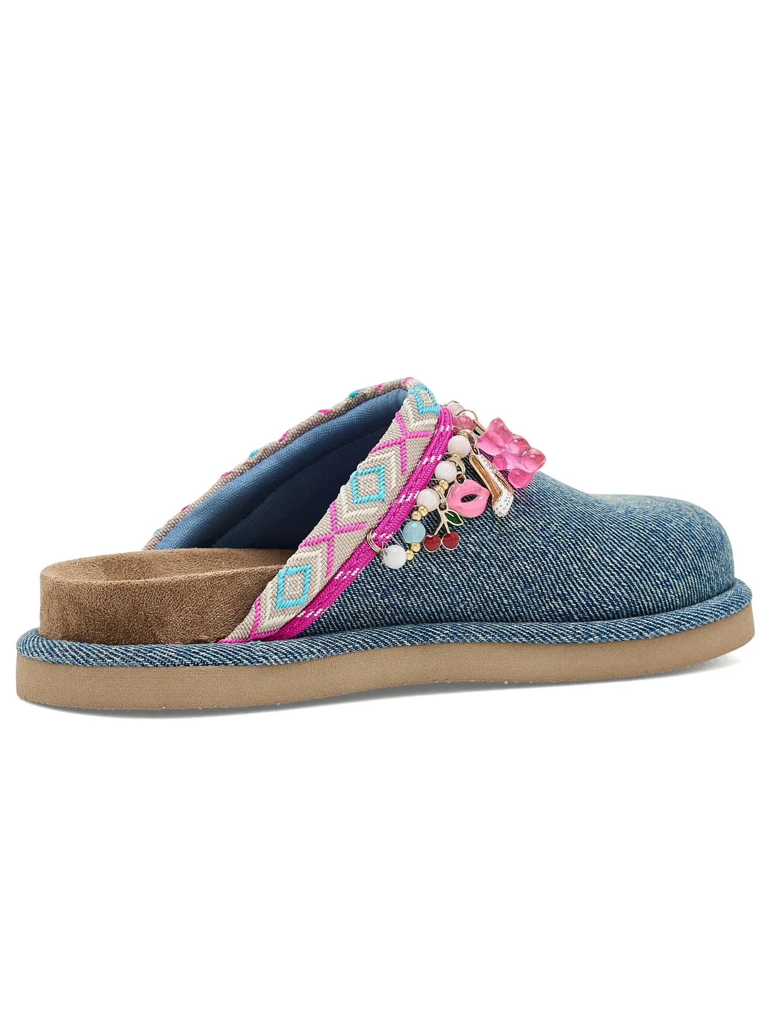 Тапочки Sleigh (для маленьких и больших детей) Steve Madden Kids — изображение 3 из 4, джинсовый синий