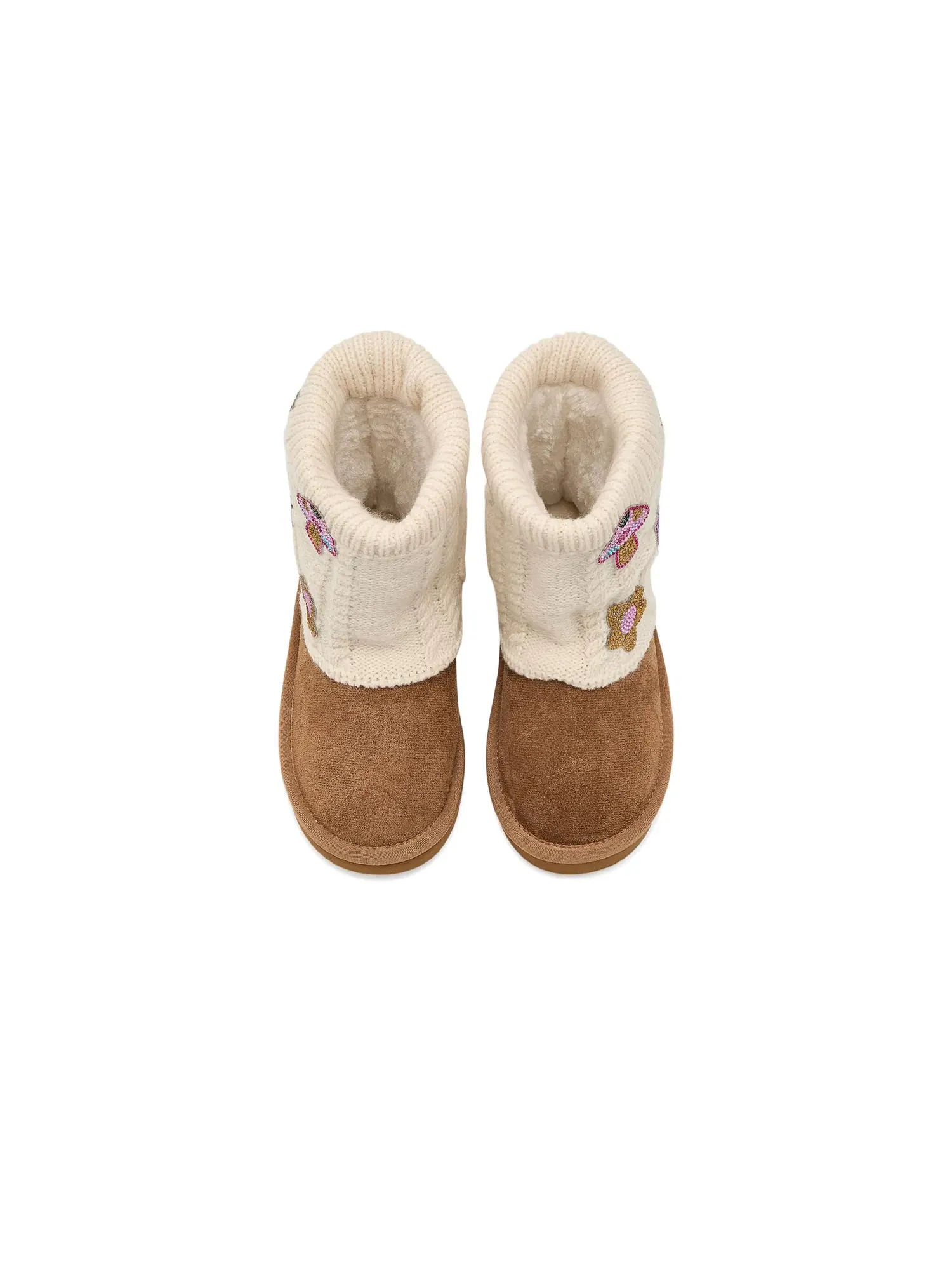 Ботинки Sadiee (для малышей и маленьких детей) Steve Madden Kids — изображение 2 из 4, коричневый