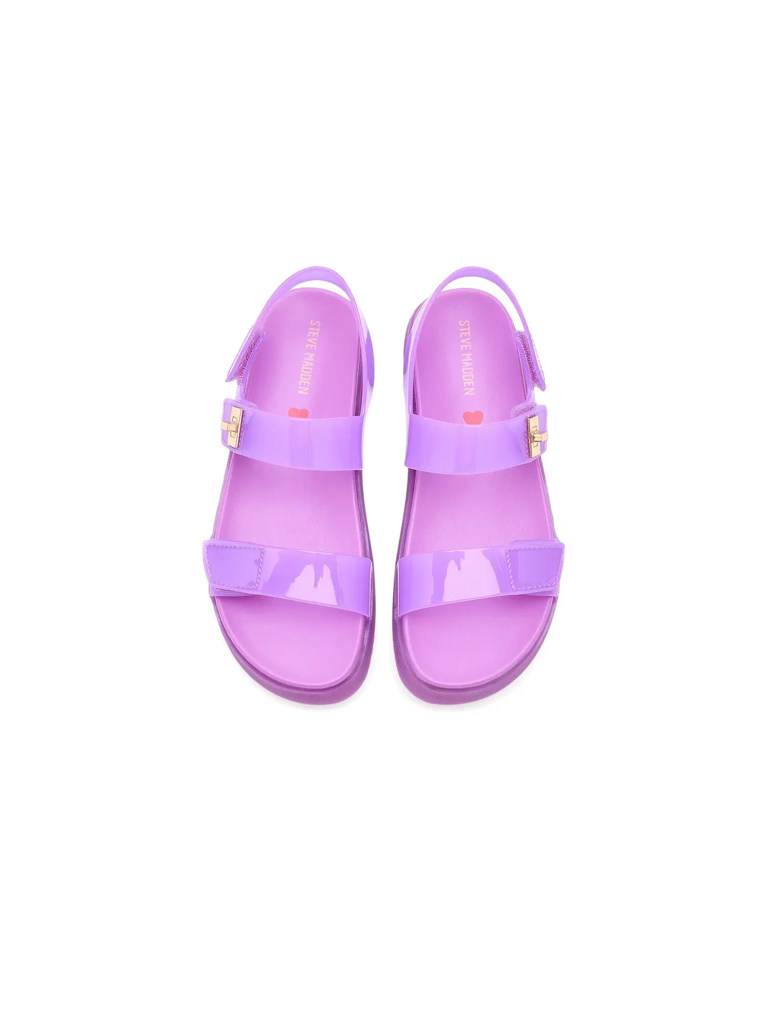 Сандалии Mona Jelly (для маленьких и больших детей) Steve Madden Kids — изображение 2 из 4, фиолетовый