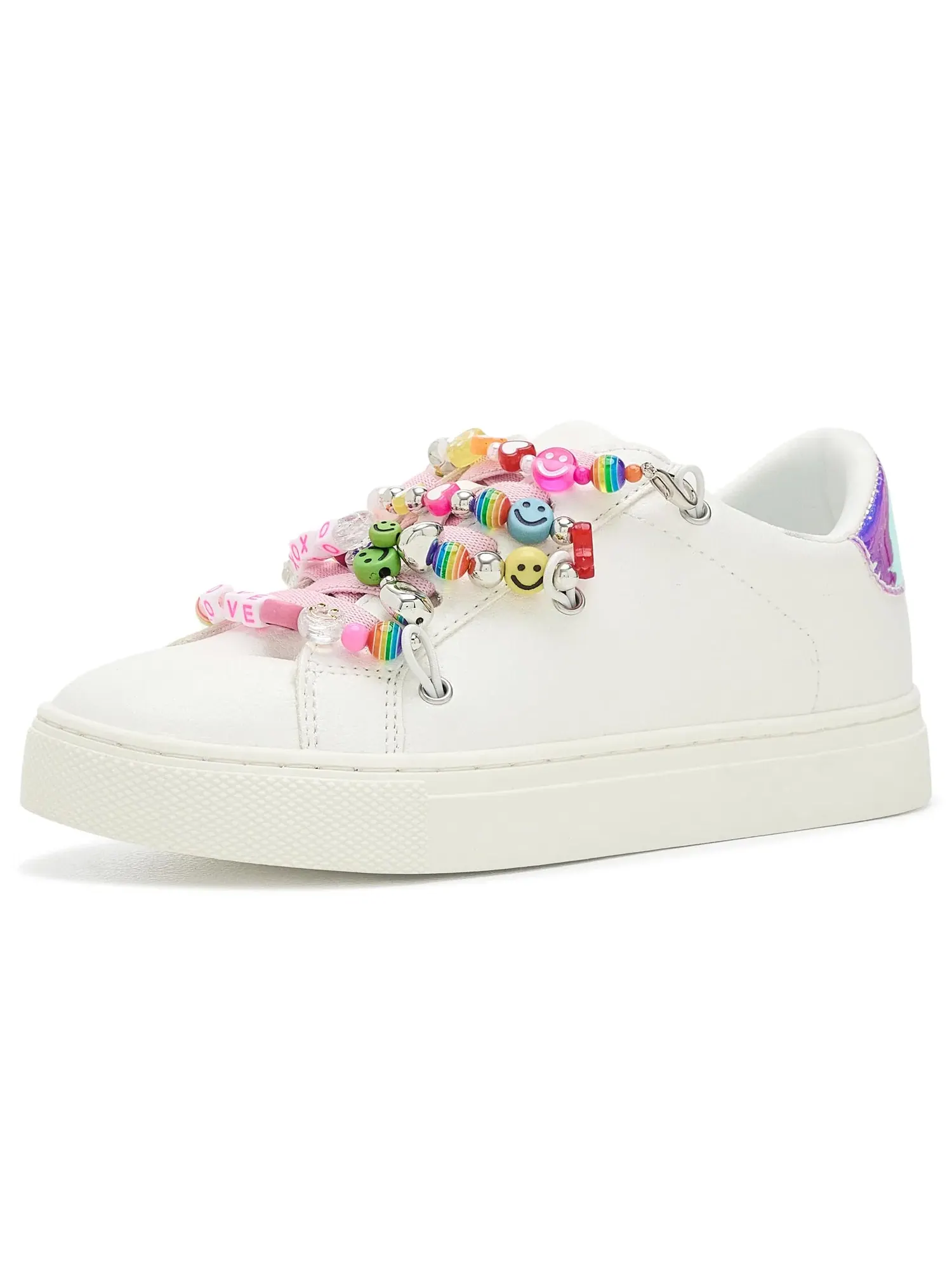 Балетки Hushed (для маленьких и больших детей) Steve Madden Kids — изображение 1 из 4, белый