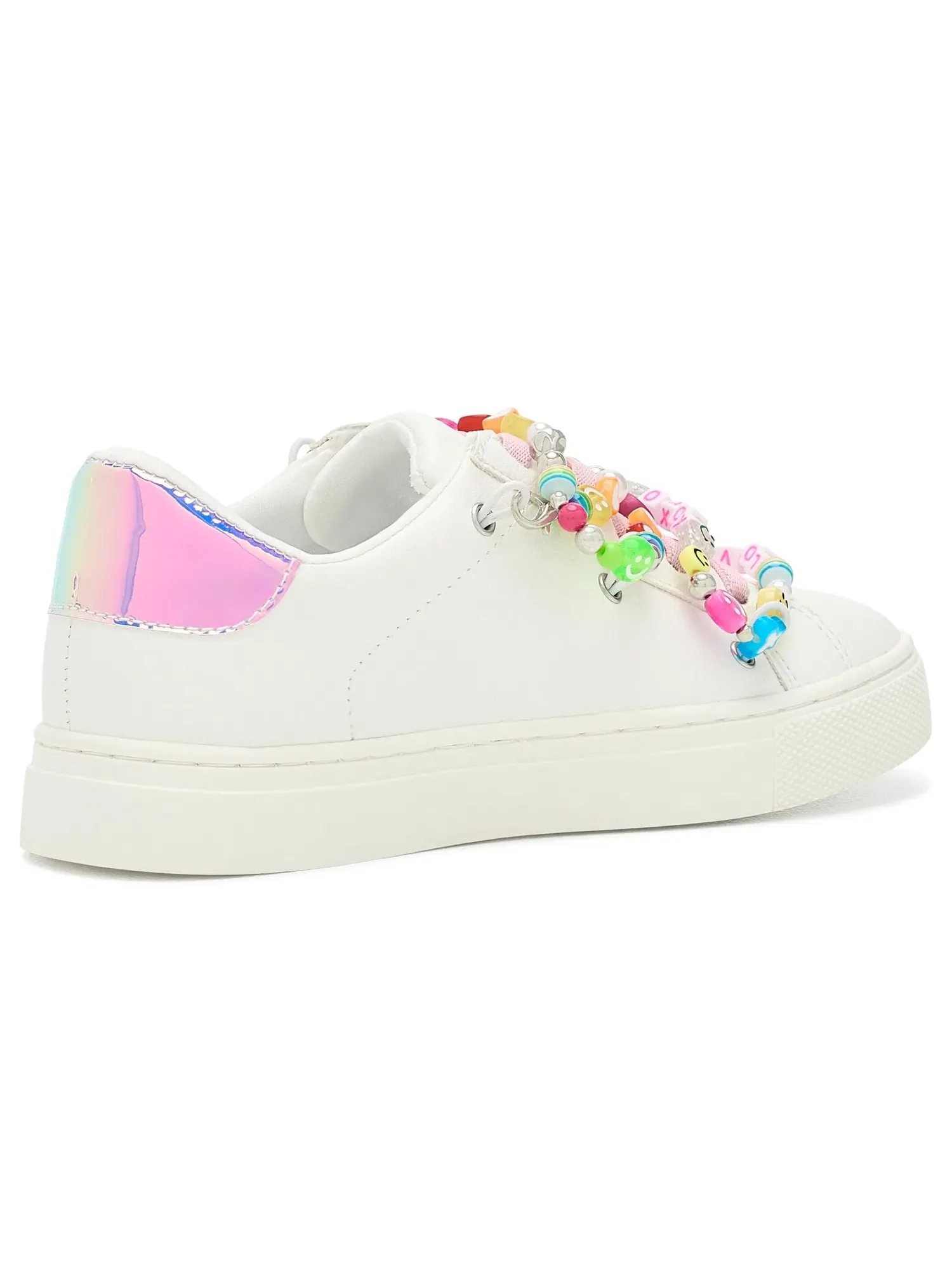 Балетки Hushed (для маленьких и больших детей) Steve Madden Kids — изображение 3 из 4, белый