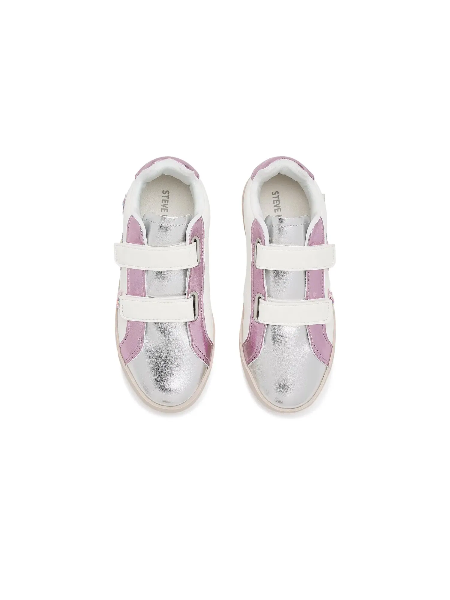 Кроссовки Fetti (для малышей и маленьких детей) Steve Madden Kids — изображение 2 из 4, белый мульти