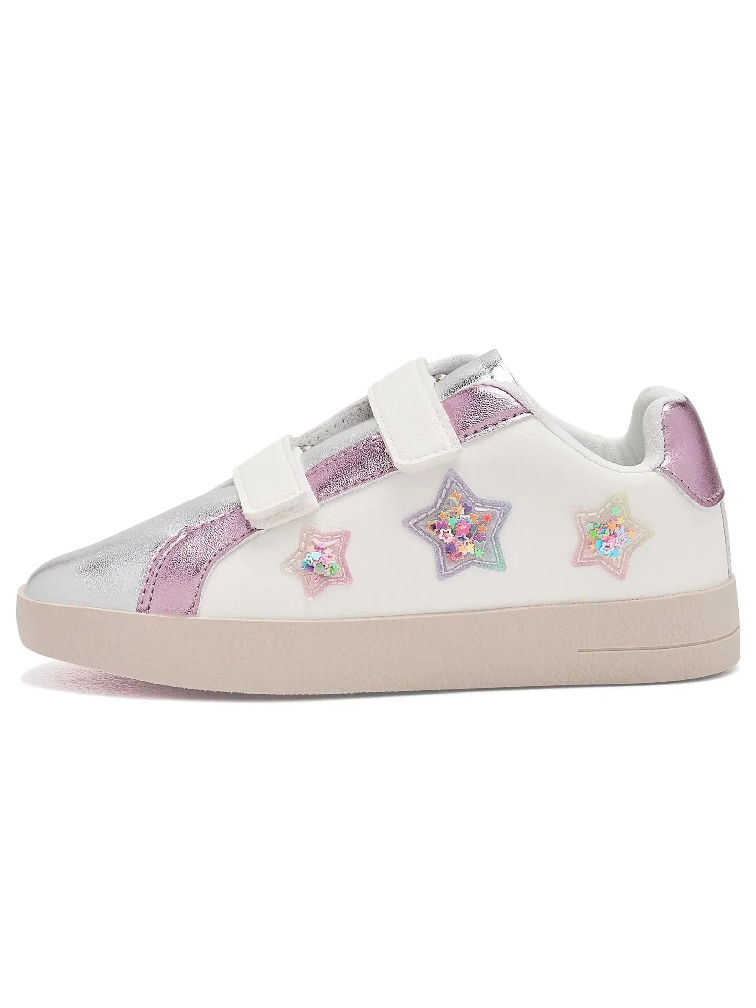 Кроссовки Fetti (для малышей и маленьких детей) Steve Madden Kids — изображение 4 из 4, белый мульти