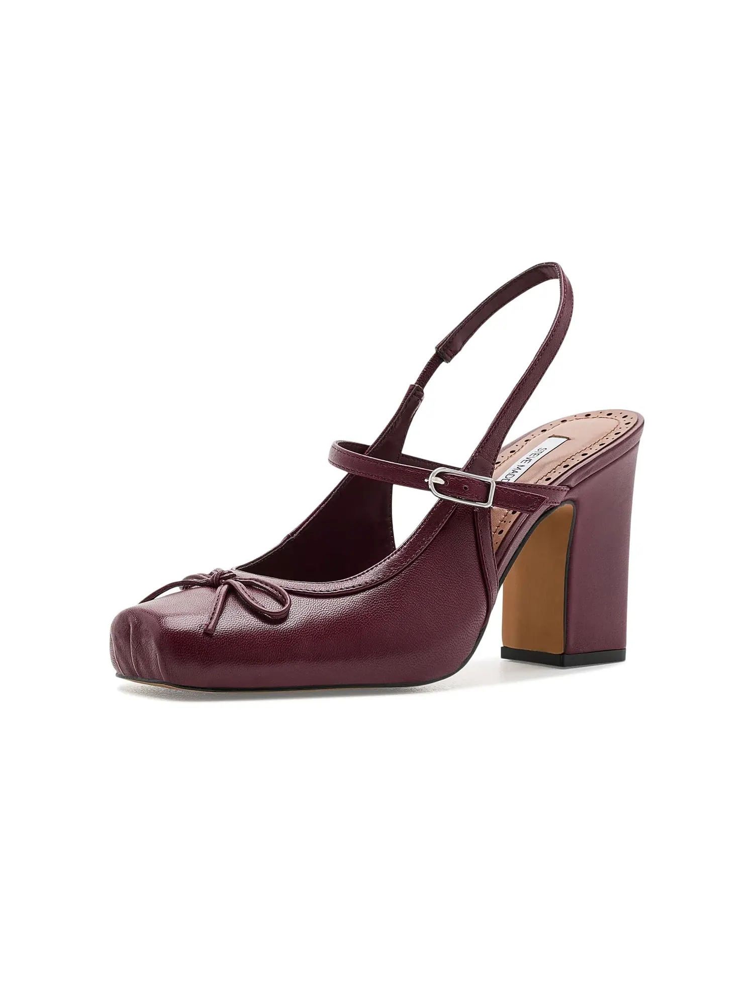 Туфли Elainie Steve Madden — изображение 1 из 4, бордовый