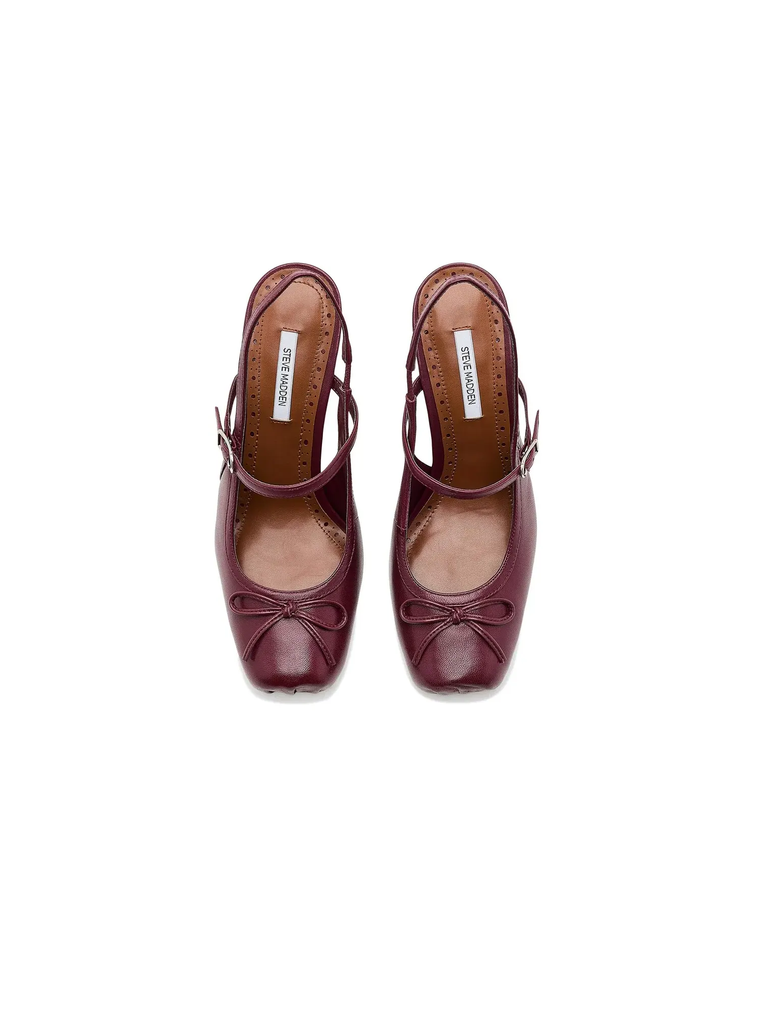 Туфли Elainie Steve Madden — изображение 2 из 4, бордовый