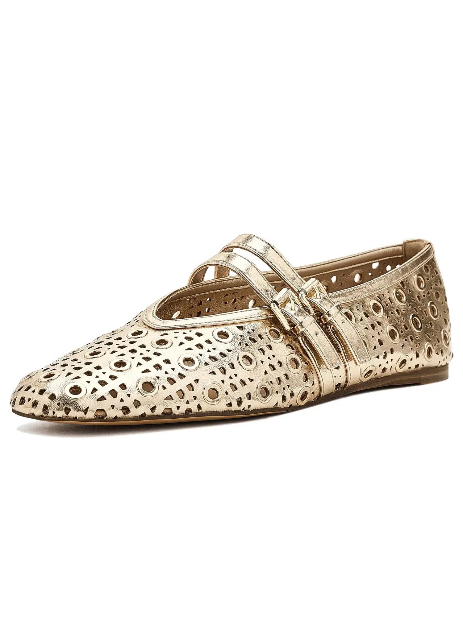 Балетки Lydia-P Steve Madden — изображение 1 из 4, золотистый