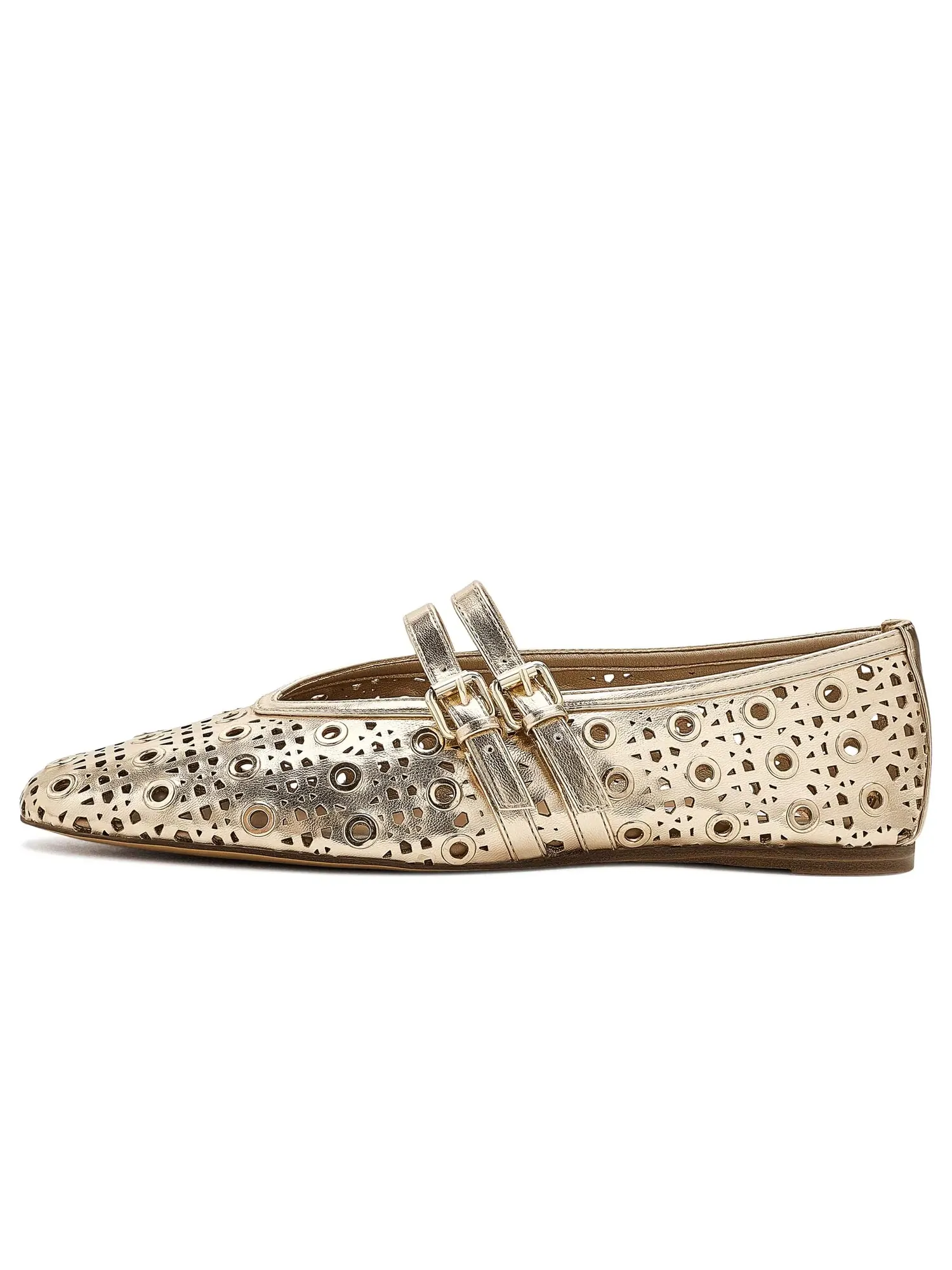 Балетки Lydia-P Steve Madden — изображение 4 из 4, золотистый