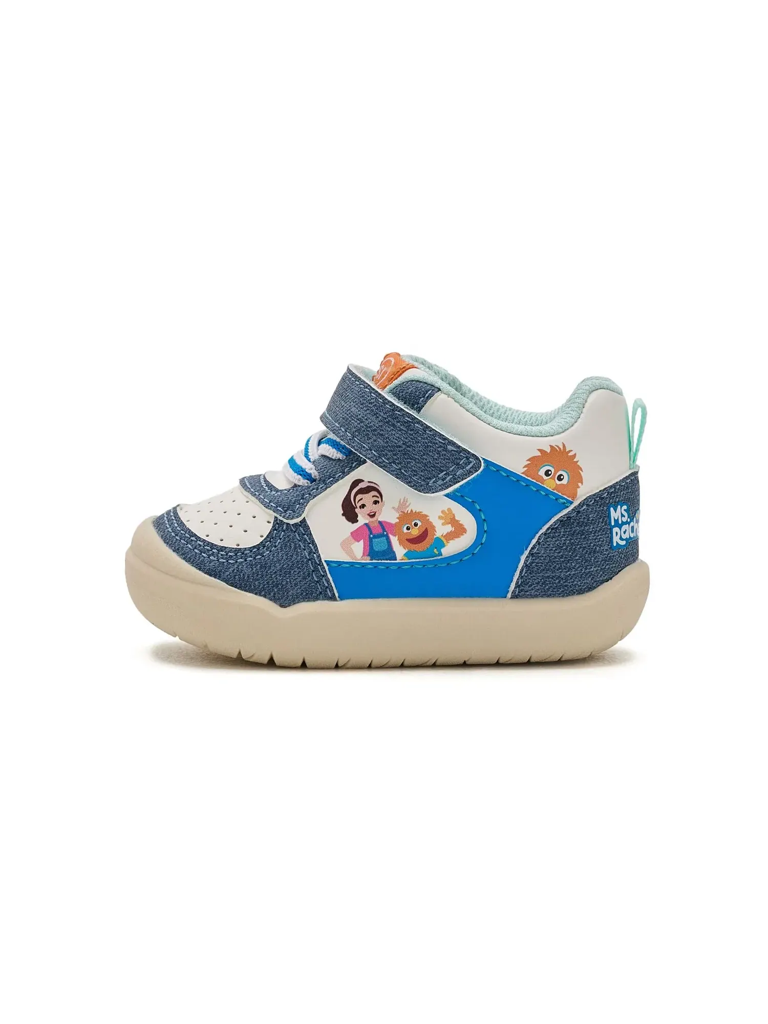 Кроссовки Ms Rachel Where Is Herbie Mid (для малышей) Stride Rite — изображение 4 из 4, джинсовый синий
