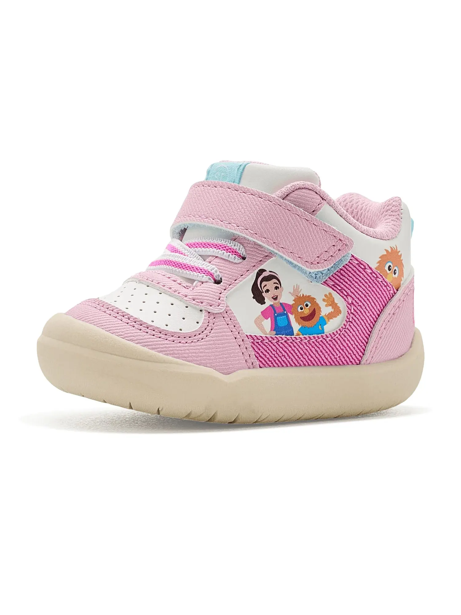 Кроссовки Ms Rachel Where Is Herbie Mid (для малышей) Stride Rite — изображение 1 из 4, розовый