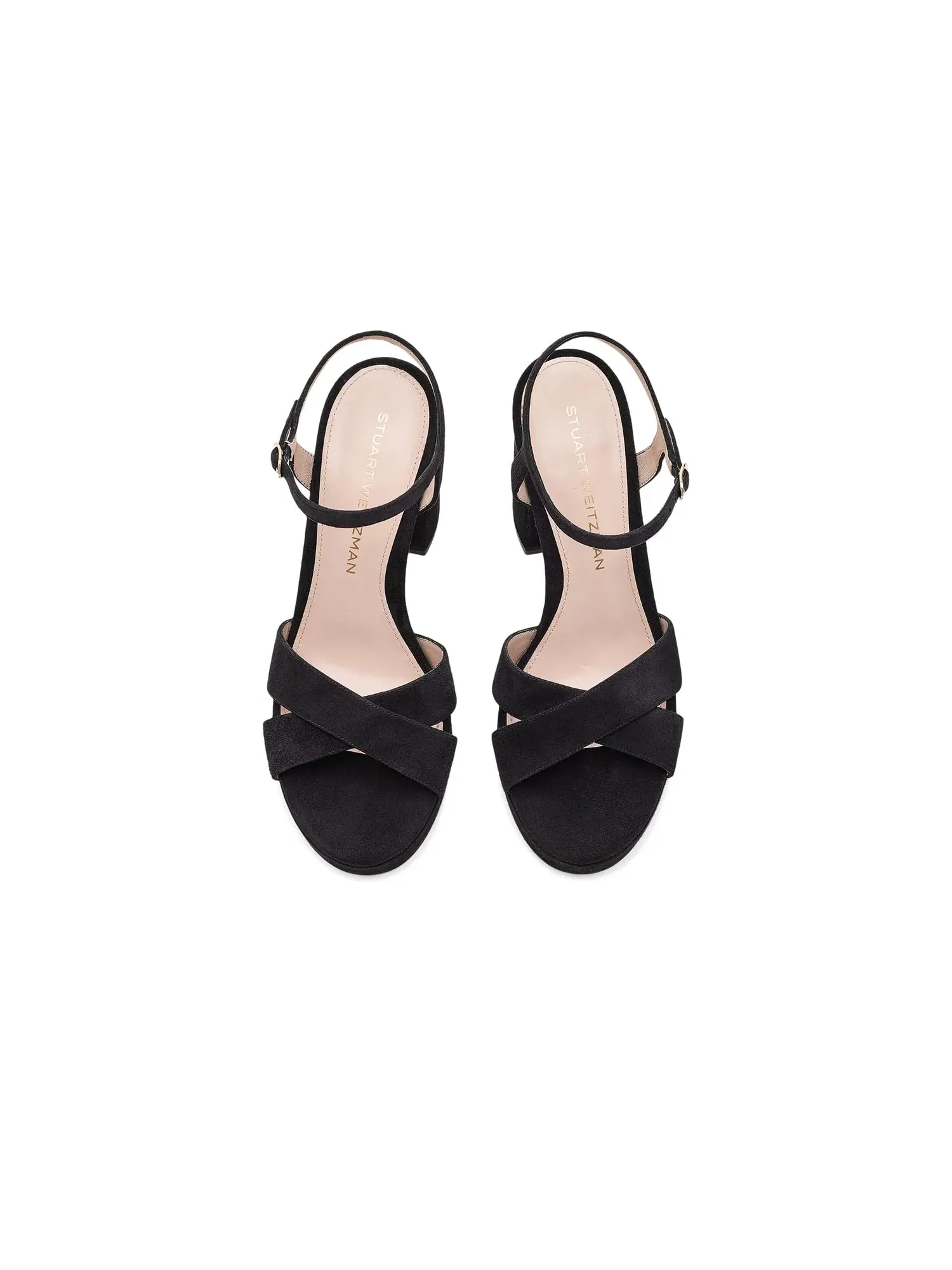 Сандалии на платформе Dayna Stuart Weitzman — изображение 2 из 4, черный