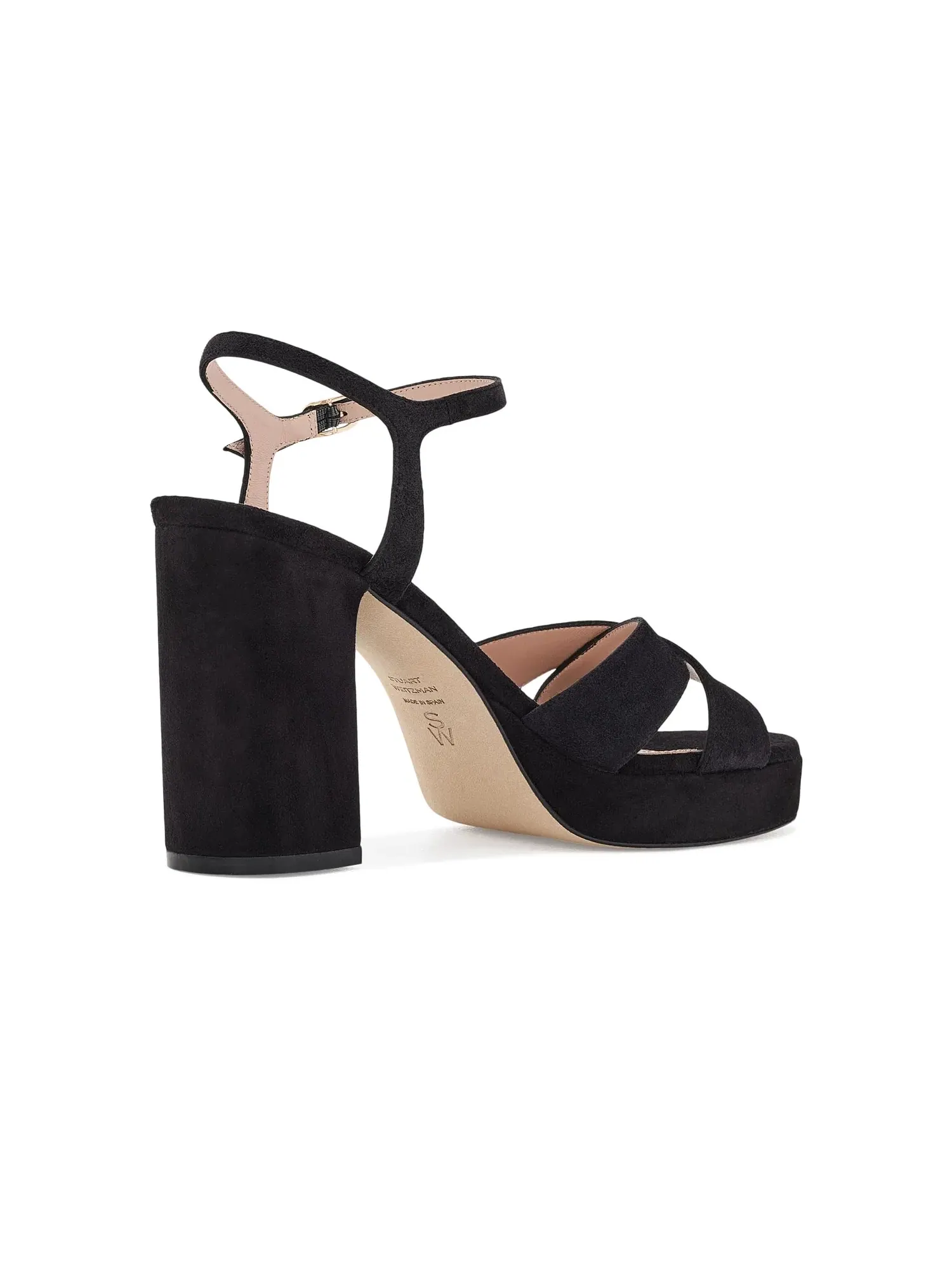 Сандалии на платформе Dayna Stuart Weitzman — изображение 3 из 4, черный