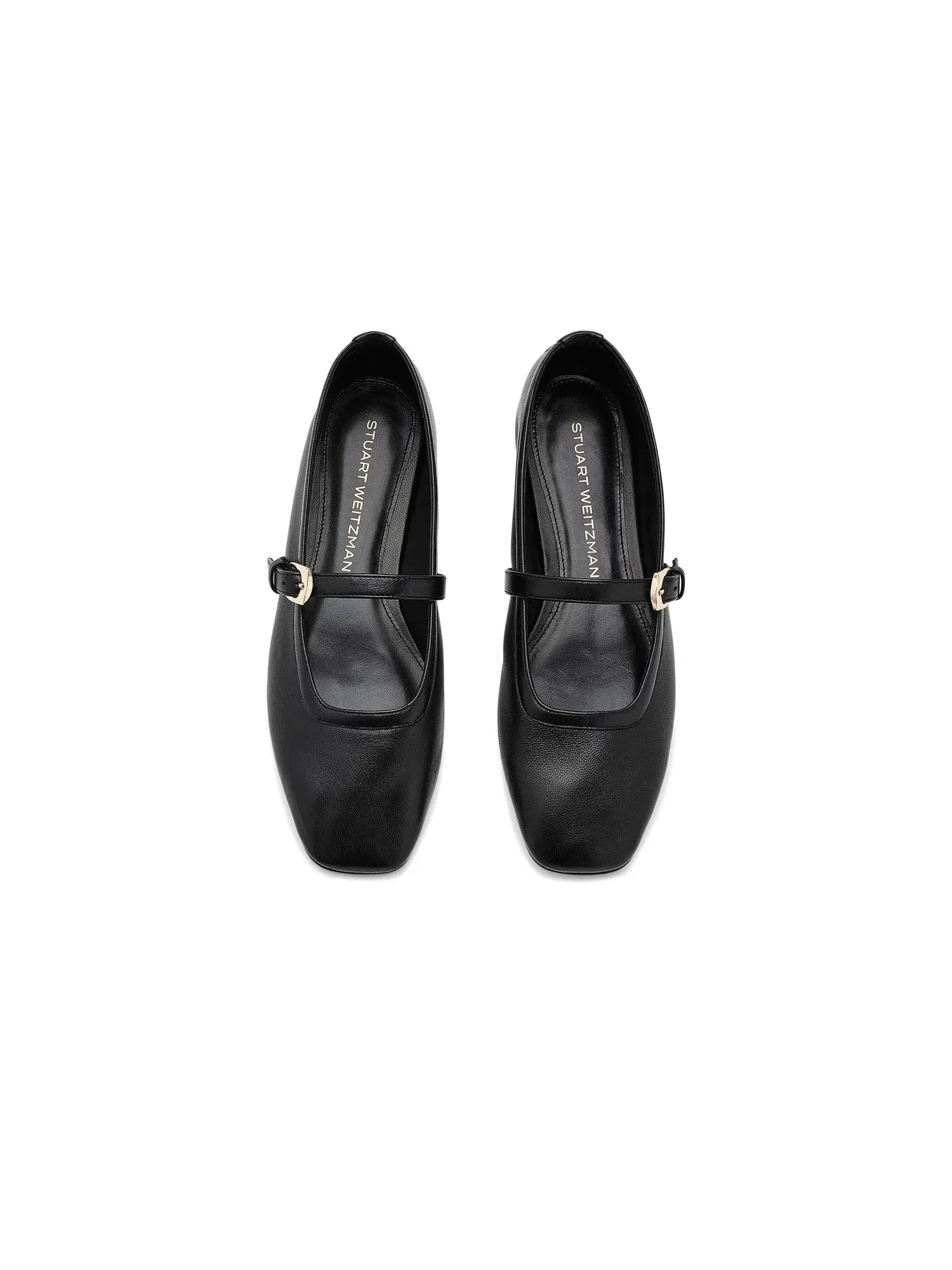 Балетки Саи Stuart Weitzman — изображение 2 из 4, черный