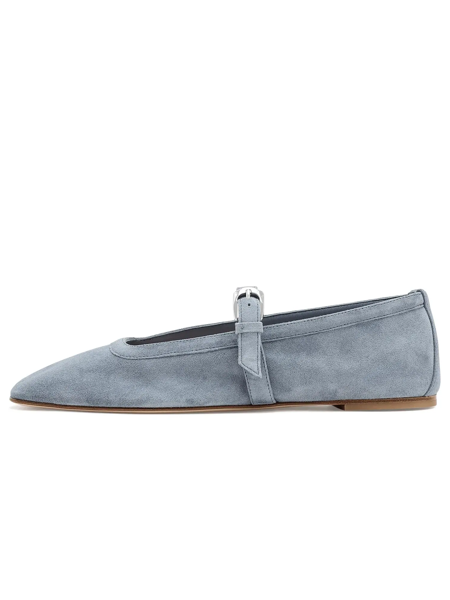 Балетки Саи Stuart Weitzman — изображение 4 из 4, синий