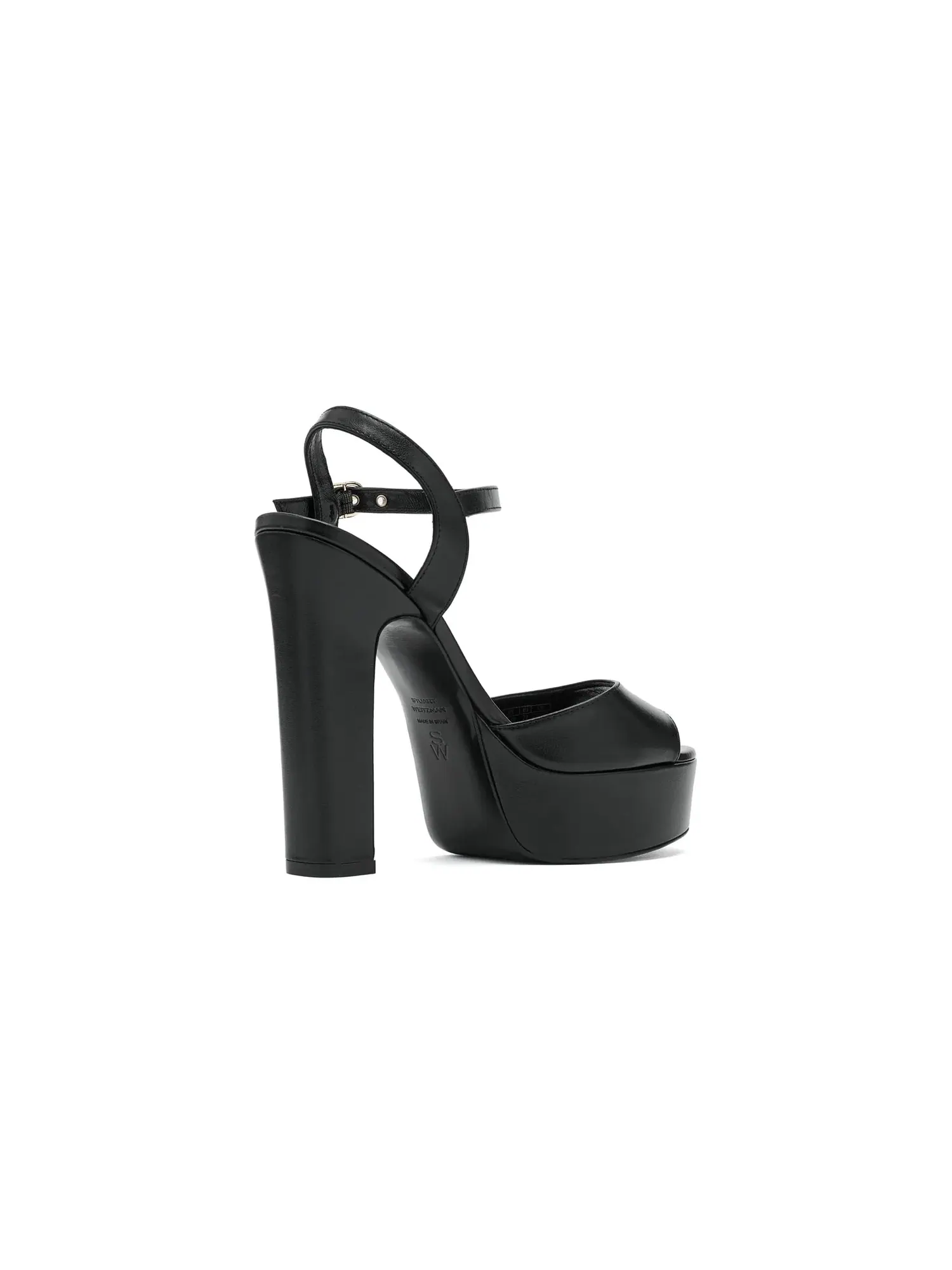 Слайды на платформе Reade Platform Stuart Weitzman — изображение 3 из 4, черный