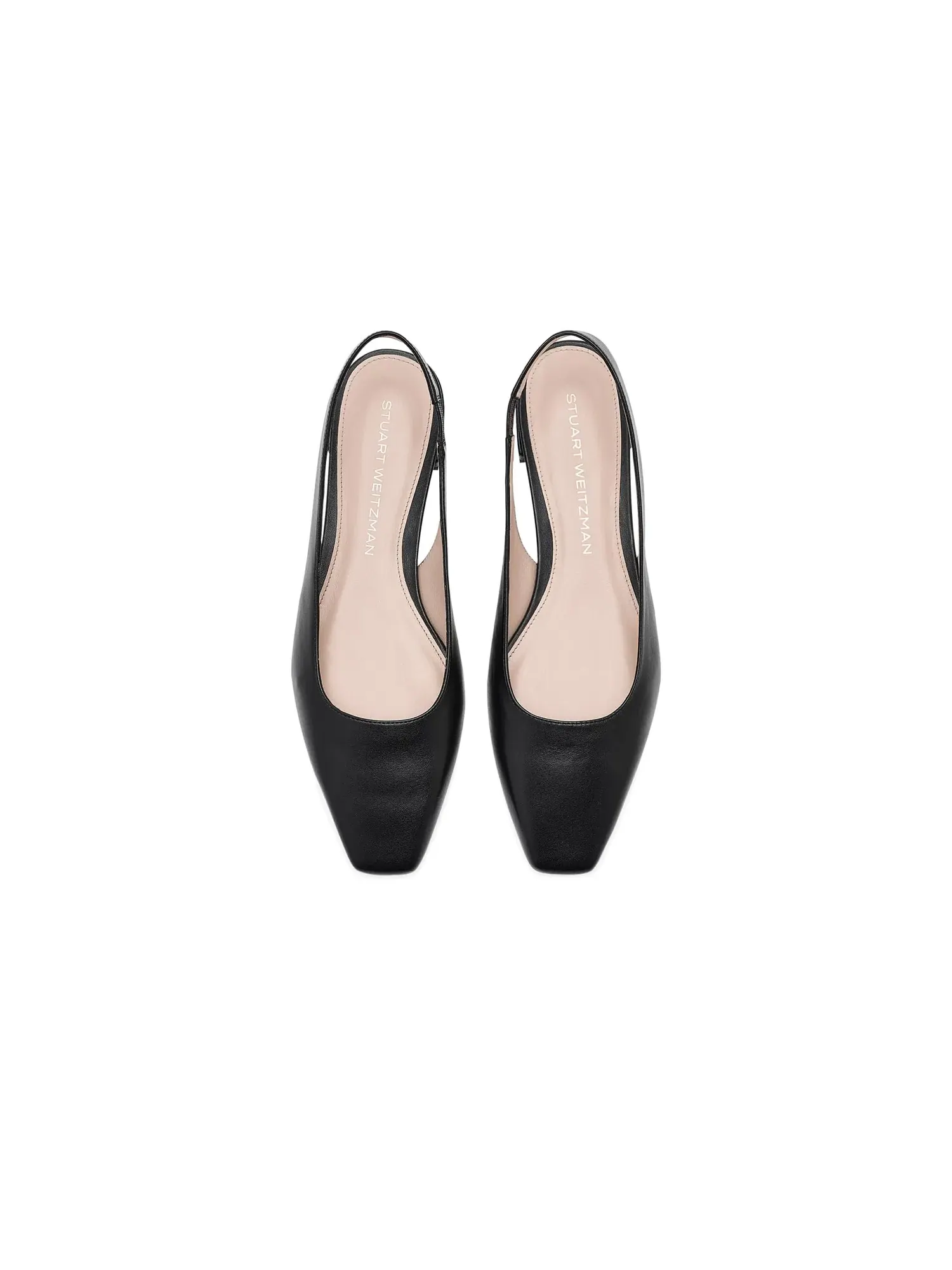 Балетки Stassi Slingback Stuart Weitzman — изображение 2 из 4, черный