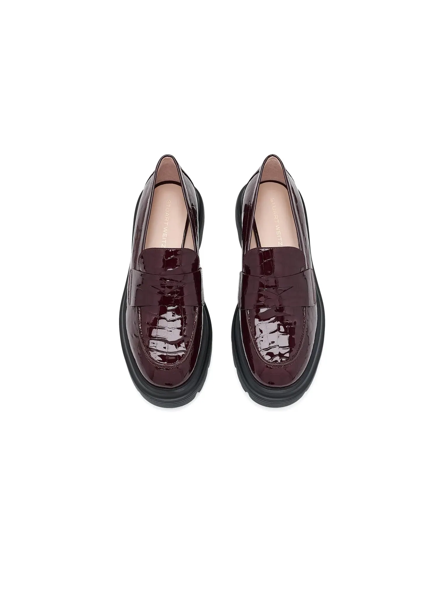 Лоферы Hudson Lite Stuart Weitzman — изображение 2 из 4, черничный