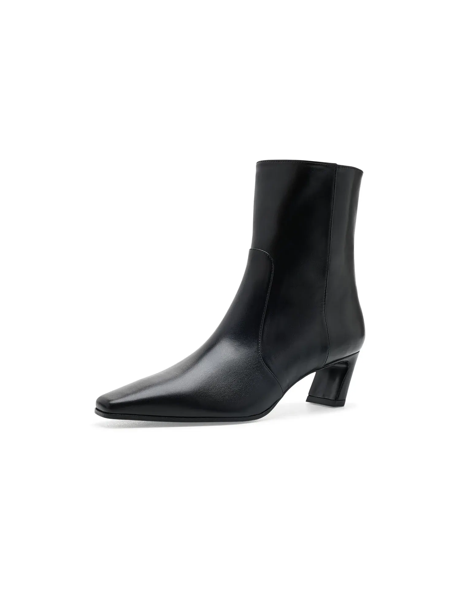 Ботильоны Stassi Zip Booties 50 Stuart Weitzman — изображение 1 из 4, черный