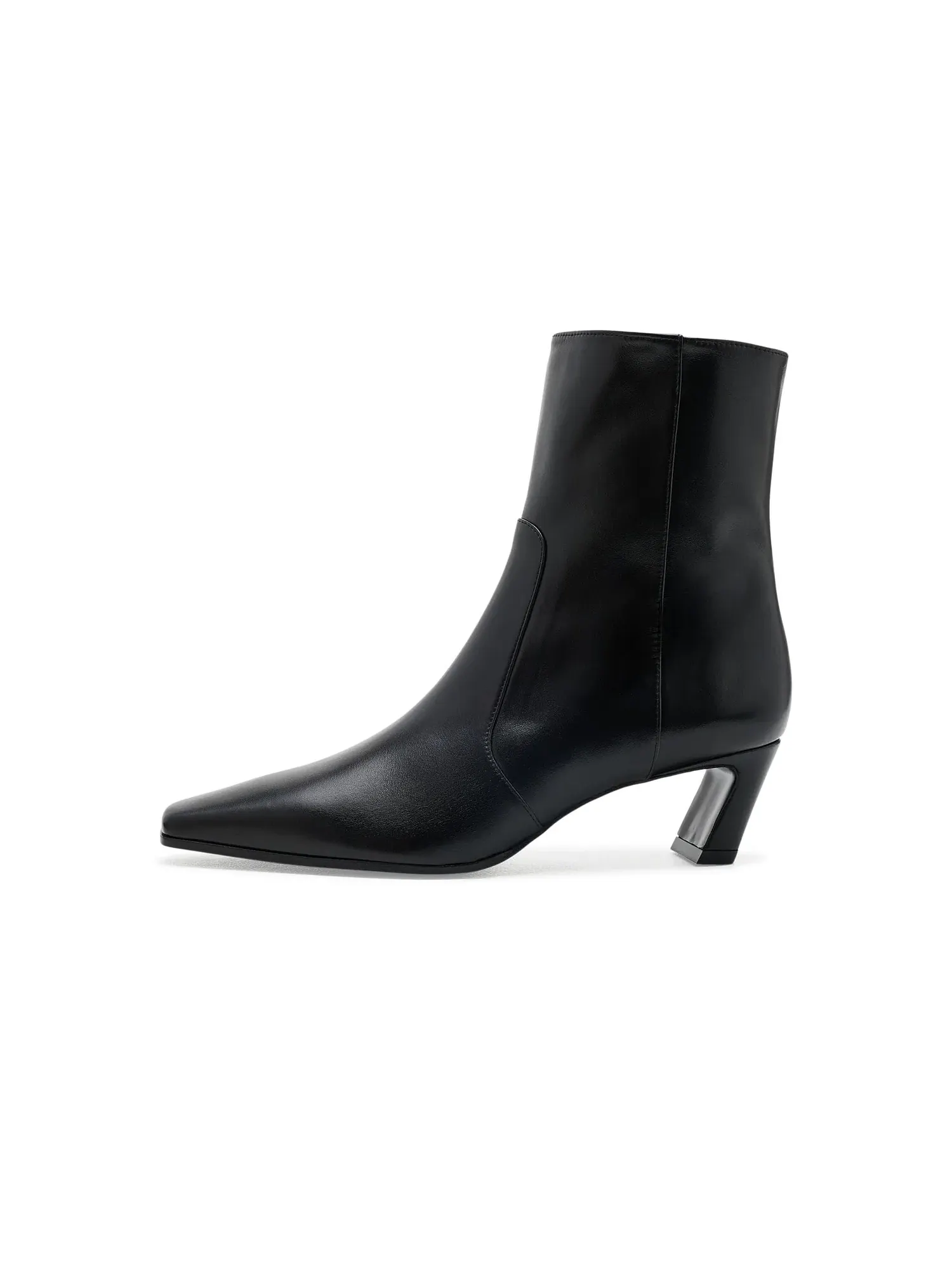 Ботильоны Stassi Zip Booties 50 Stuart Weitzman — изображение 4 из 4, черный