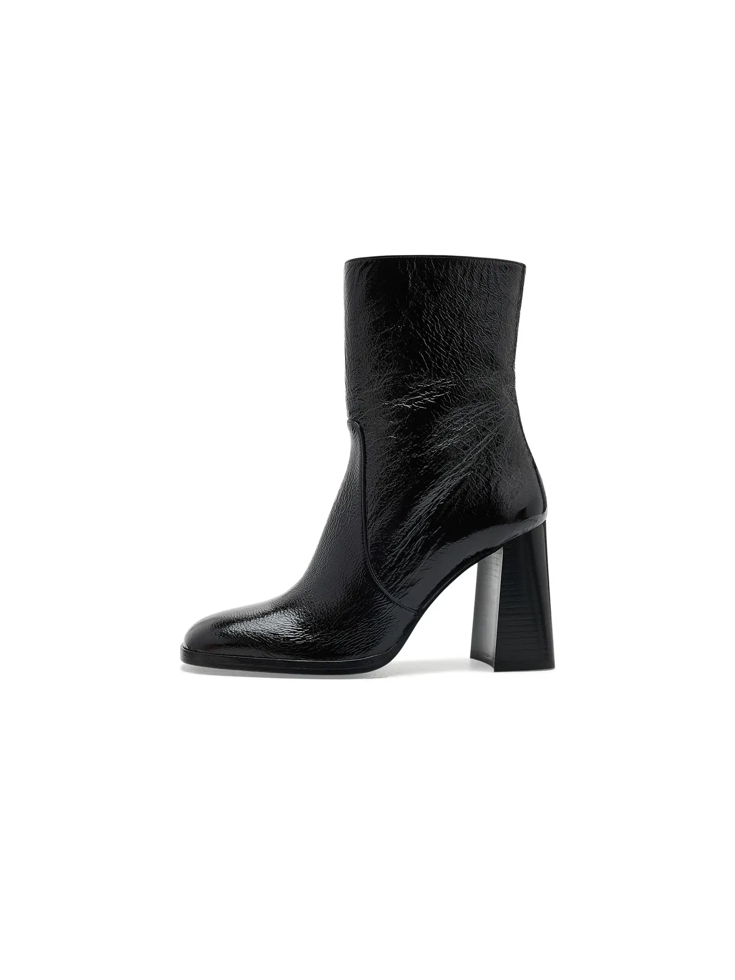 Ботинки Vera Zip Booties Stuart Weitzman — изображение 4 из 4, черный