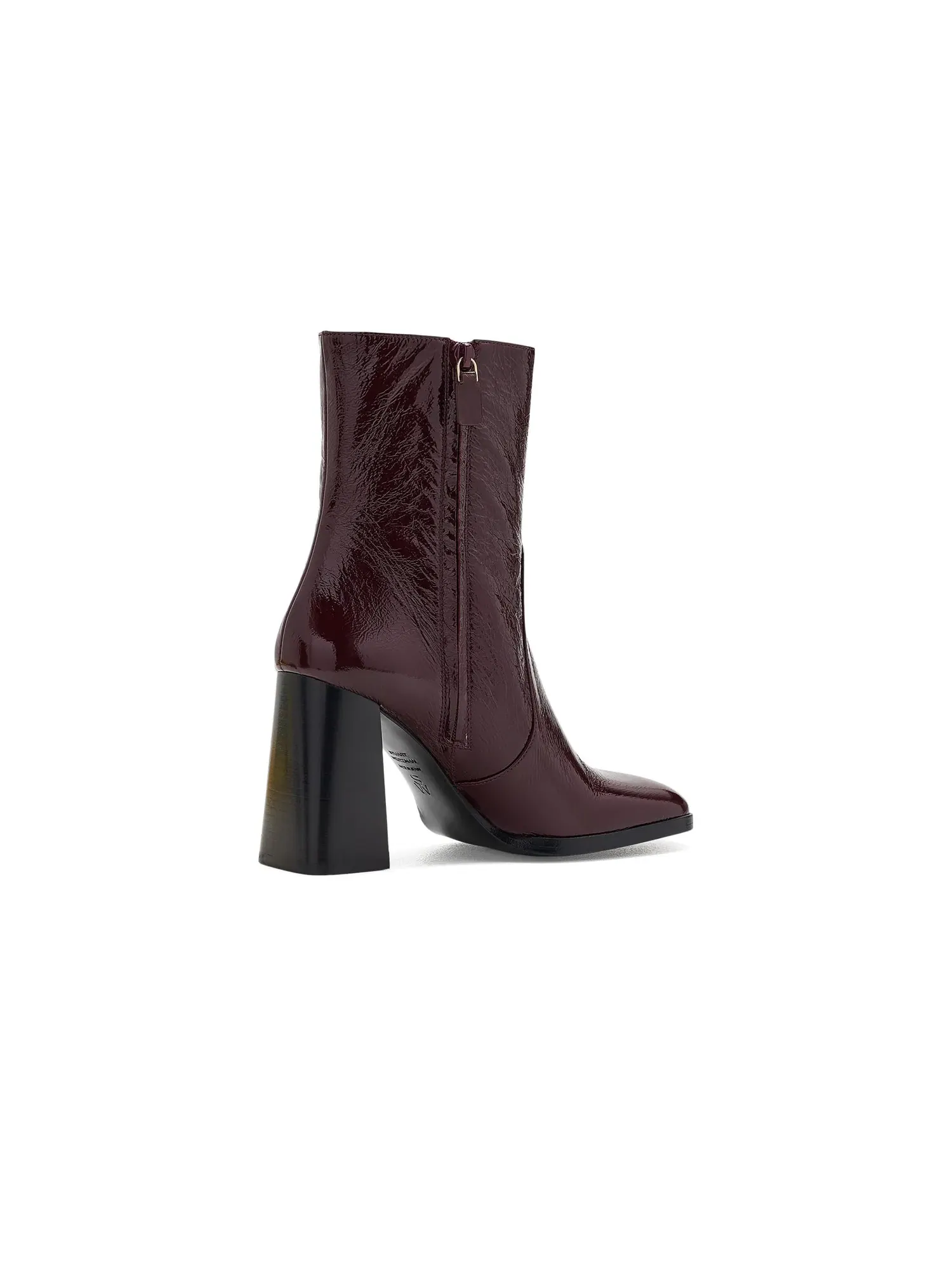 Ботинки Vera Zip Booties Stuart Weitzman — изображение 3 из 4, черничный