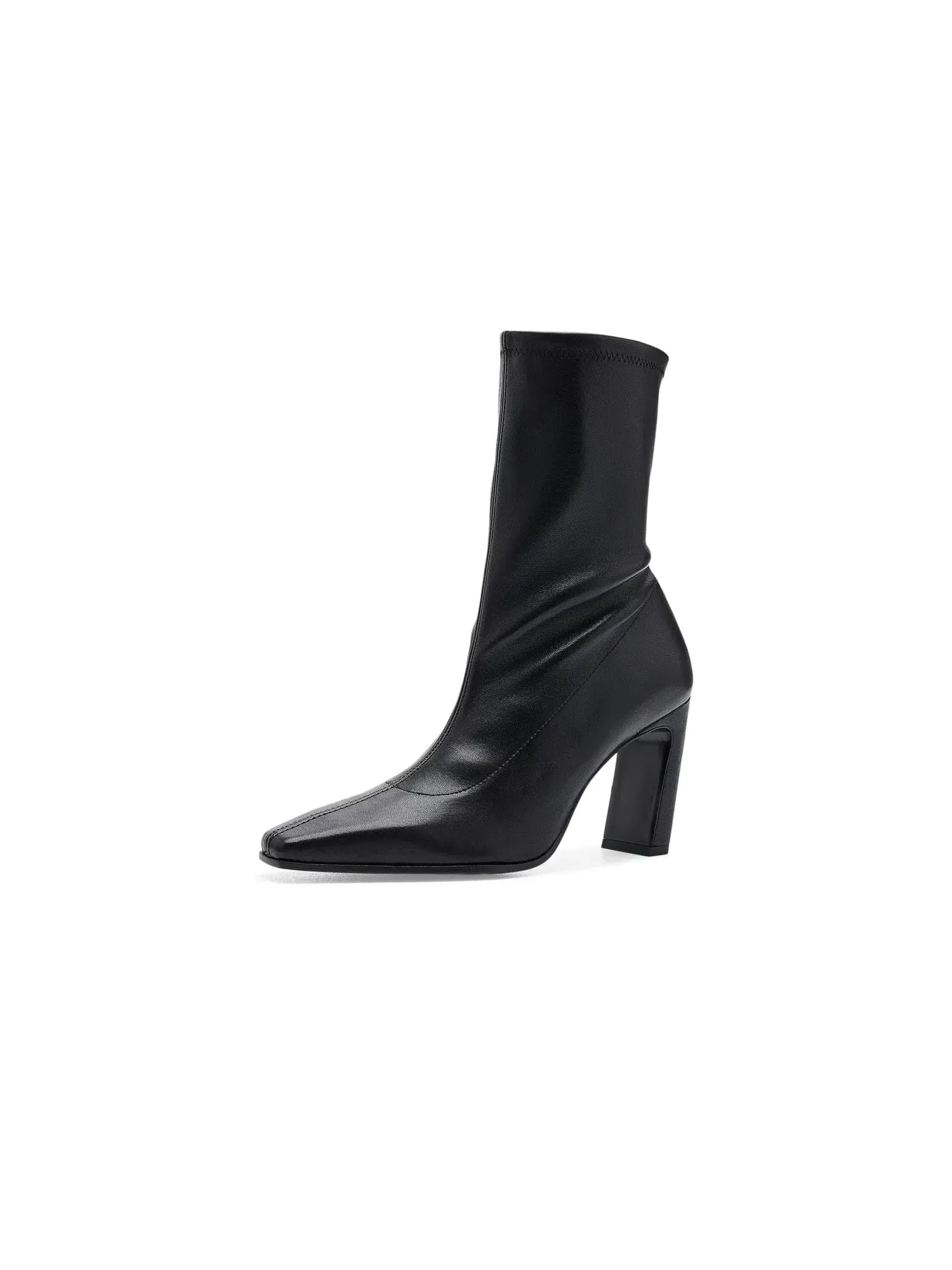 Ботильоны Stassi Stretch Booties 85 Stuart Weitzman — изображение 1 из 4, черный