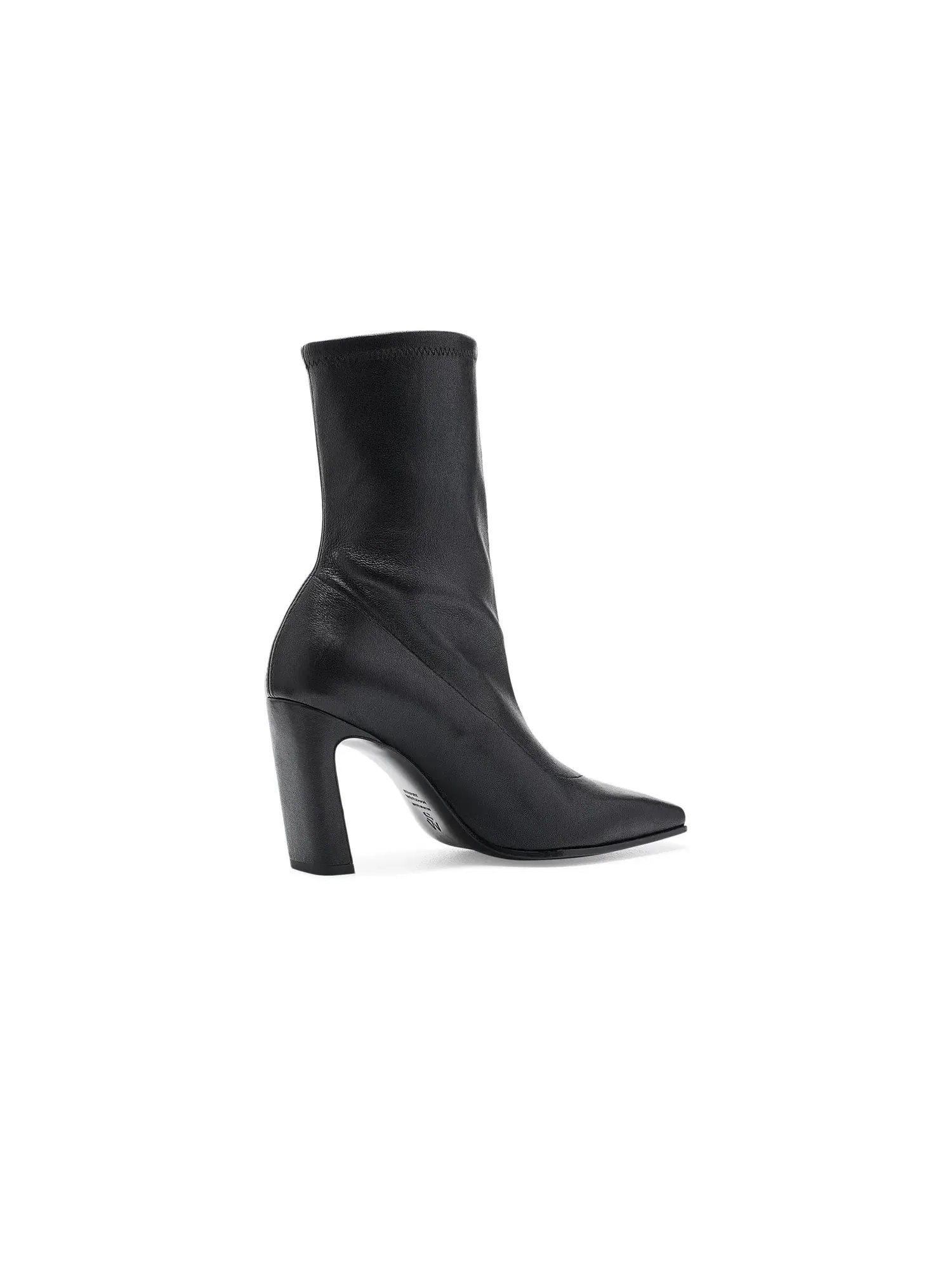 Ботильоны Stassi Stretch Booties 85 Stuart Weitzman — изображение 3 из 4, черный