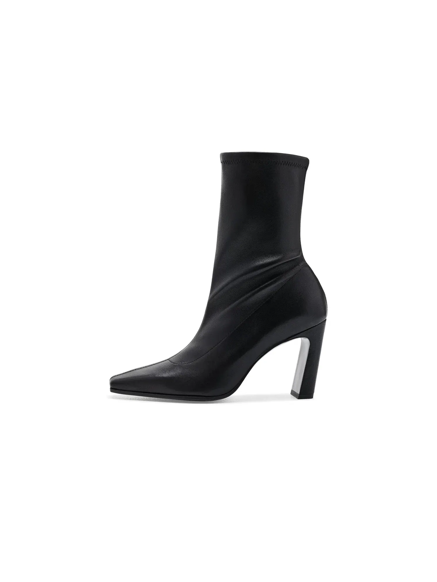 Ботильоны Stassi Stretch Booties 85 Stuart Weitzman — изображение 4 из 4, черный