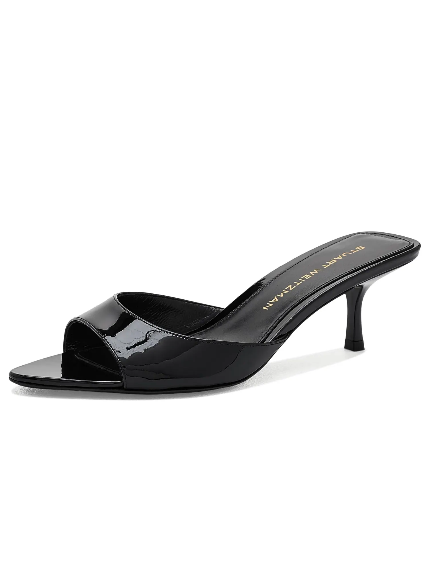 Мюли Lexington Mule 50 Stuart Weitzman — изображение 1 из 4, черный